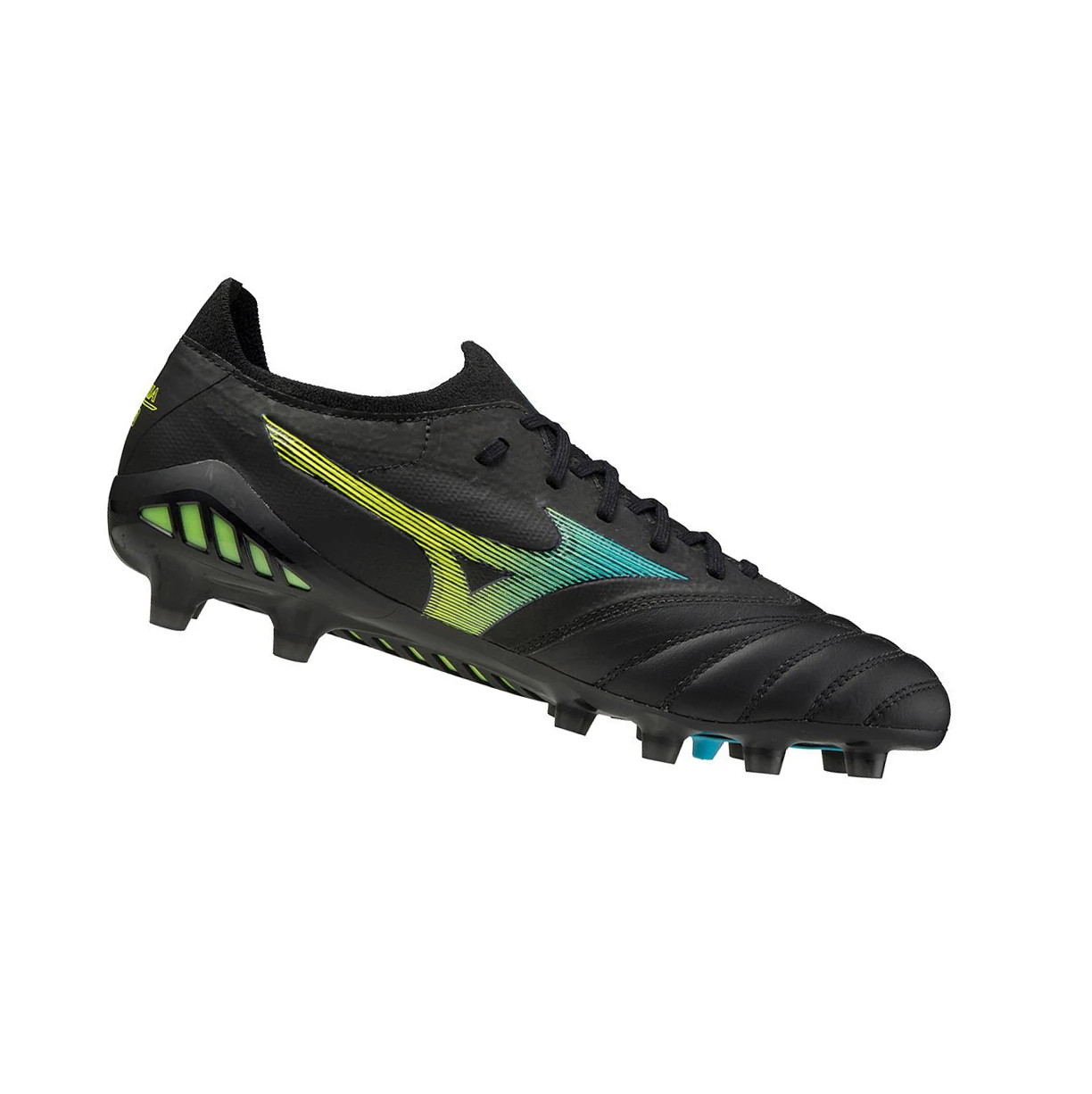 Black/Blue Turquoise Mizuno Morelia Neo III Beta Elite Women's Football Shoes | 026-FSPJYI