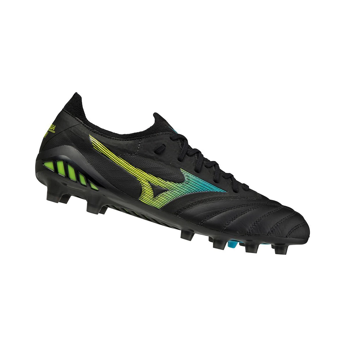 Black/Blue Turquoise Mizuno Morelia Neo III Beta Elite Women's Football Shoes | 026-FSPJYI