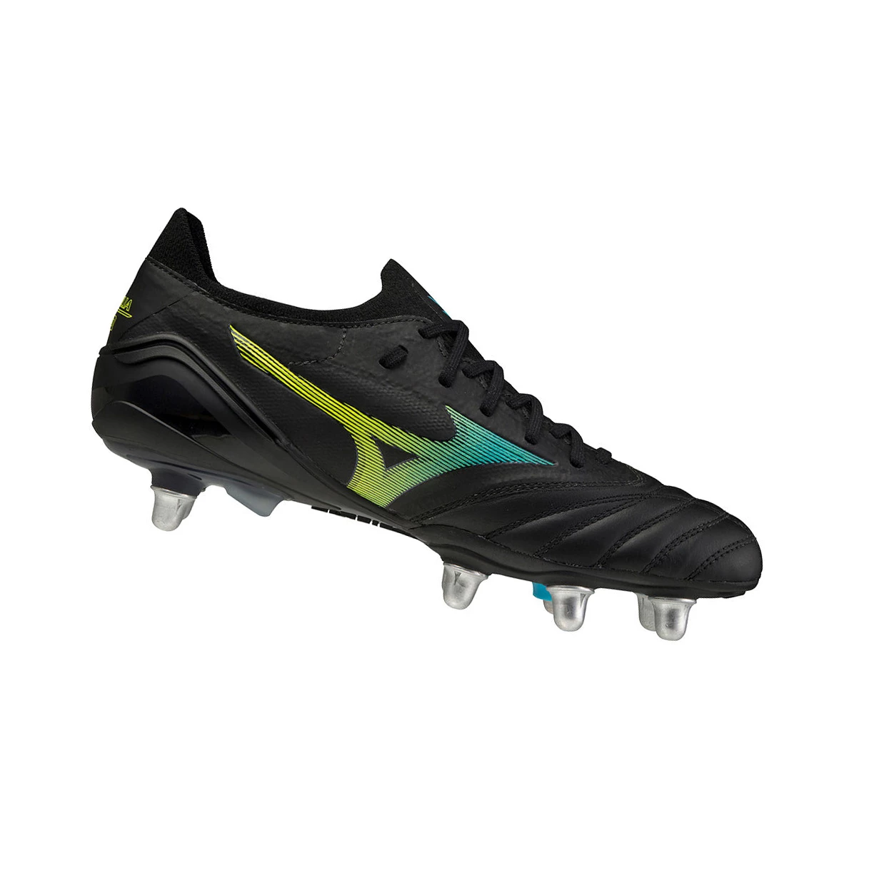 Black/Blue Turquoise Mizuno Morelia Neo III Beta Elite Si Men's Football Shoes | 076-DTYVLZ