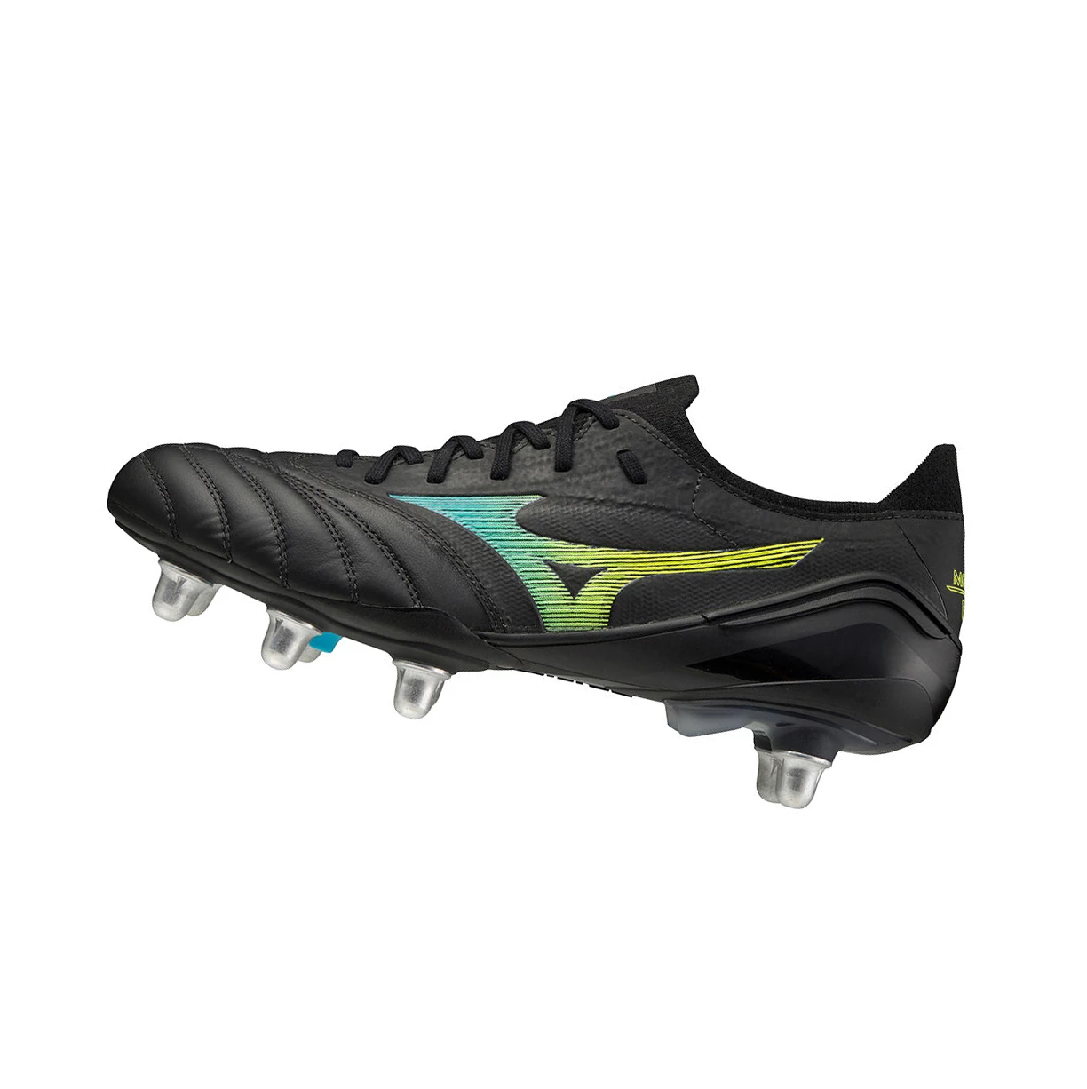 Black/Blue Turquoise Mizuno Morelia Neo III Beta Elite Si Men\'s Football Shoes | 076-DTYVLZ