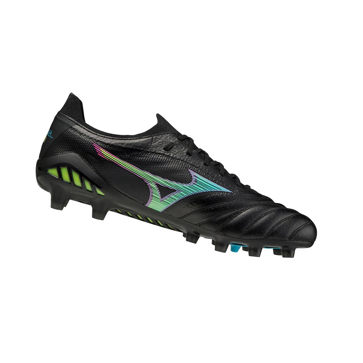 Black/Blue Turquoise Mizuno Morelia Neo III Beta Japan Women's Football Shoes | 249-BMGCHL