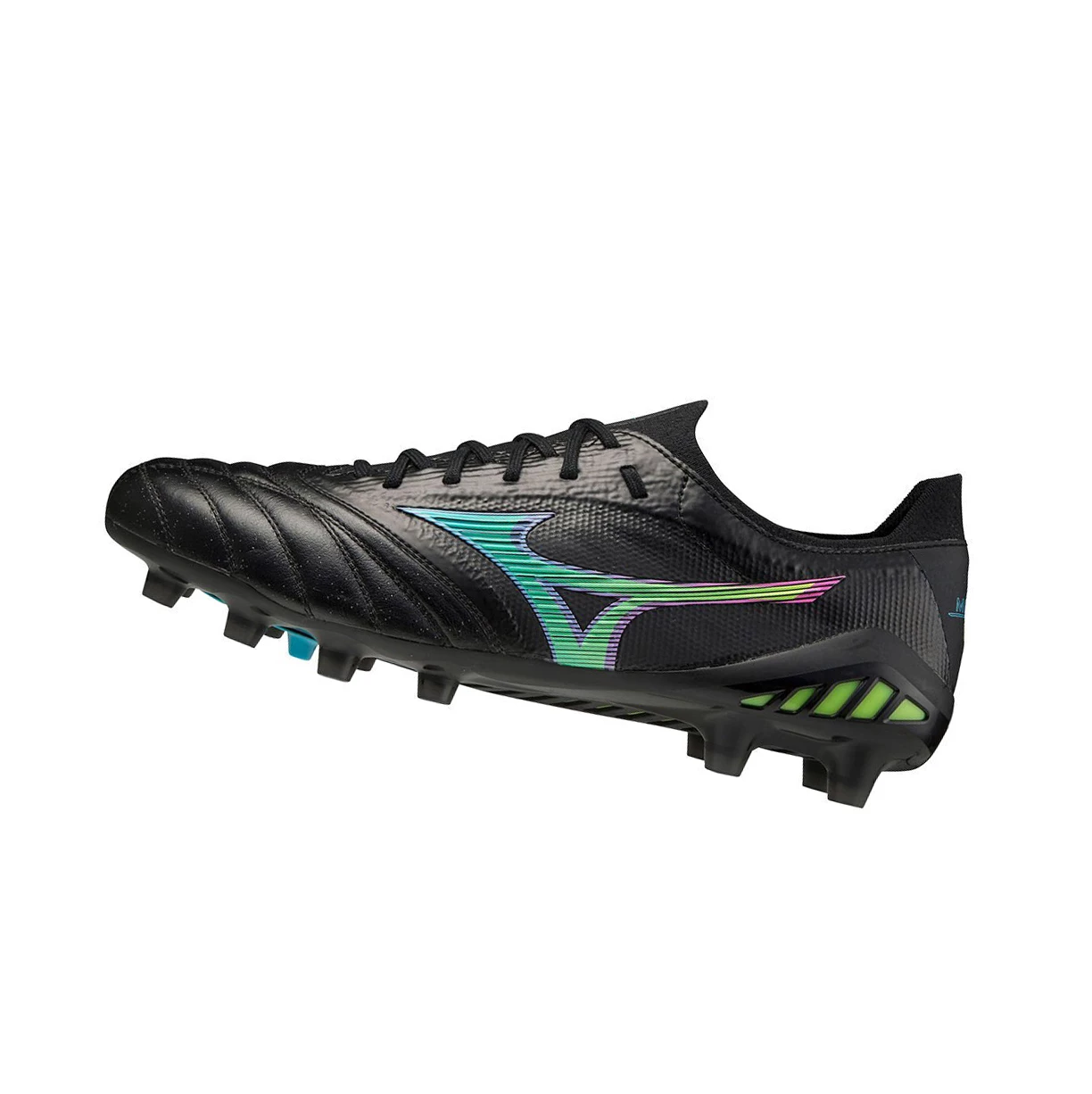 Black/Blue Turquoise Mizuno Morelia Neo III Beta Japan Women\'s Football Shoes | 249-BMGCHL