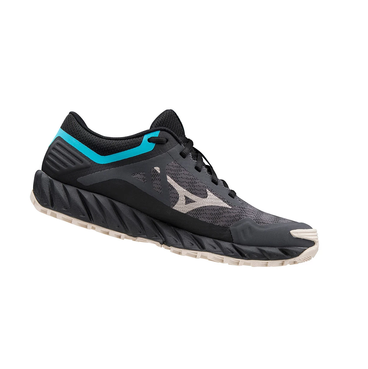 Black/Grey/Blue Mizuno Wave Ibuki 3 Women's Trail Running Shoes | 516-QFZLEA