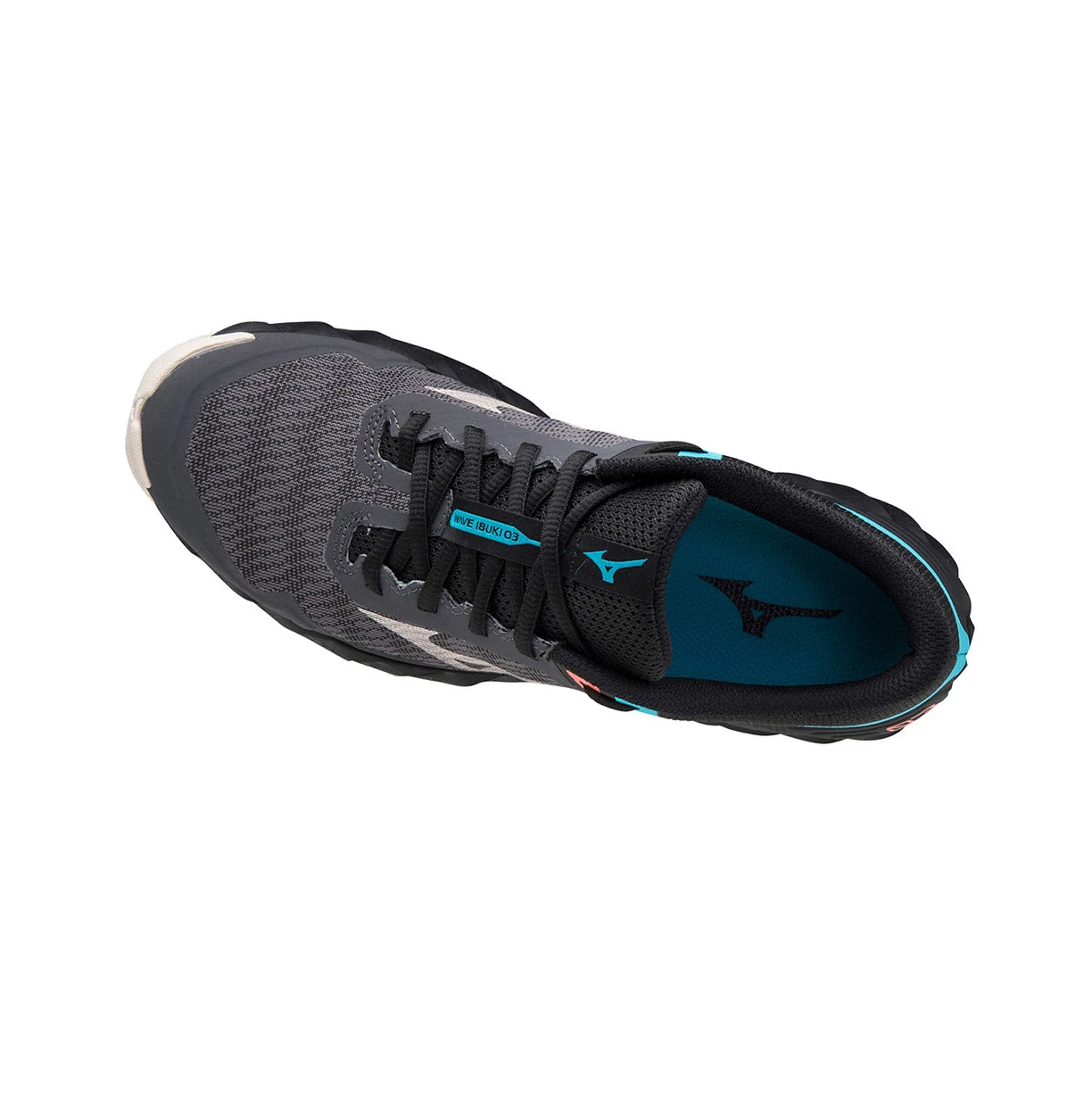 Black/Grey/Blue Mizuno Wave Ibuki 3 Women's Trail Running Shoes | 516-QFZLEA