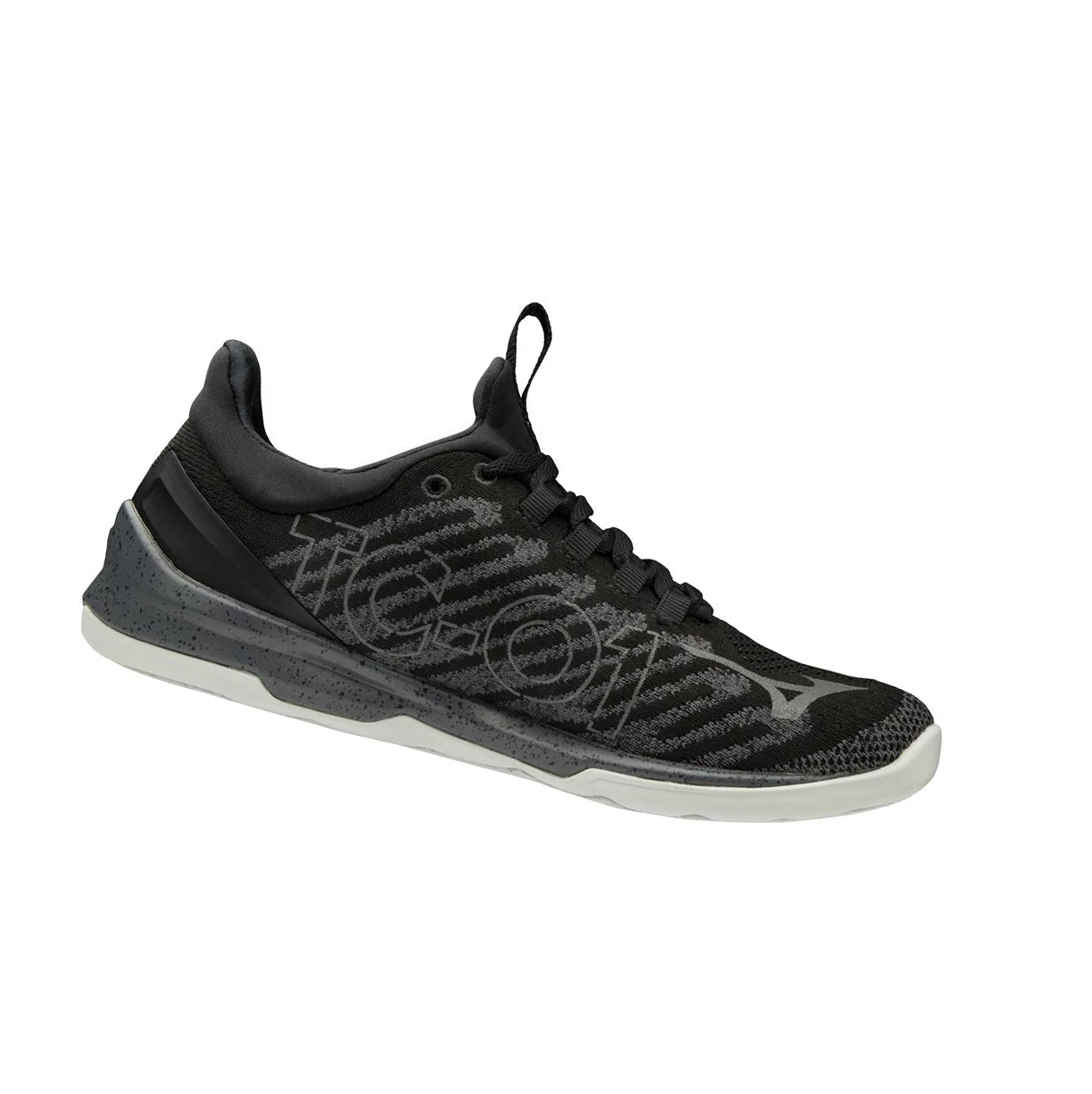 Black/Grey Mizuno Tc-01 Women's Training Shoes | 568-PHTCQL