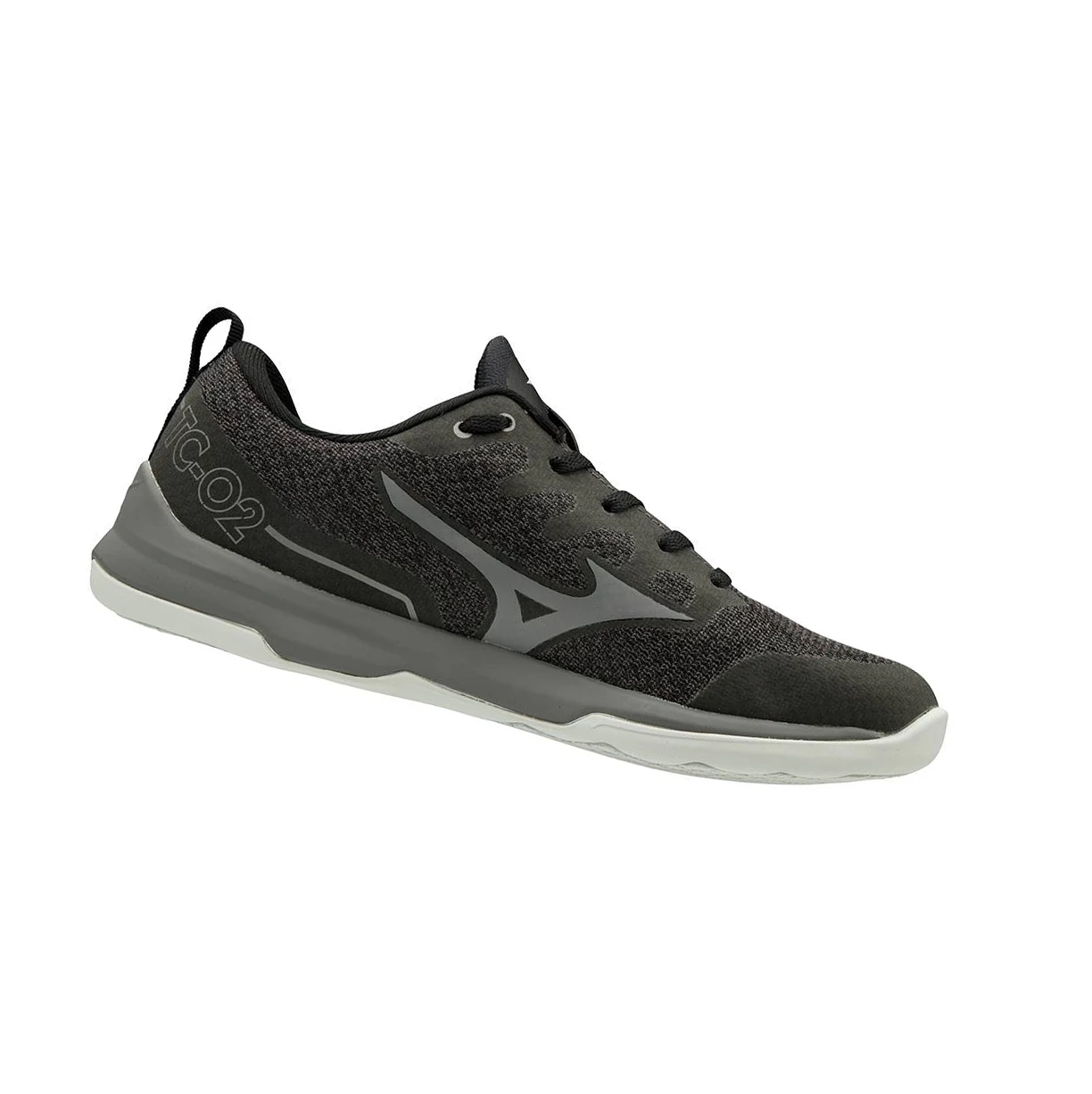 Black/Grey Mizuno Tc-02 Women's Training Shoes | 938-AYTBPM