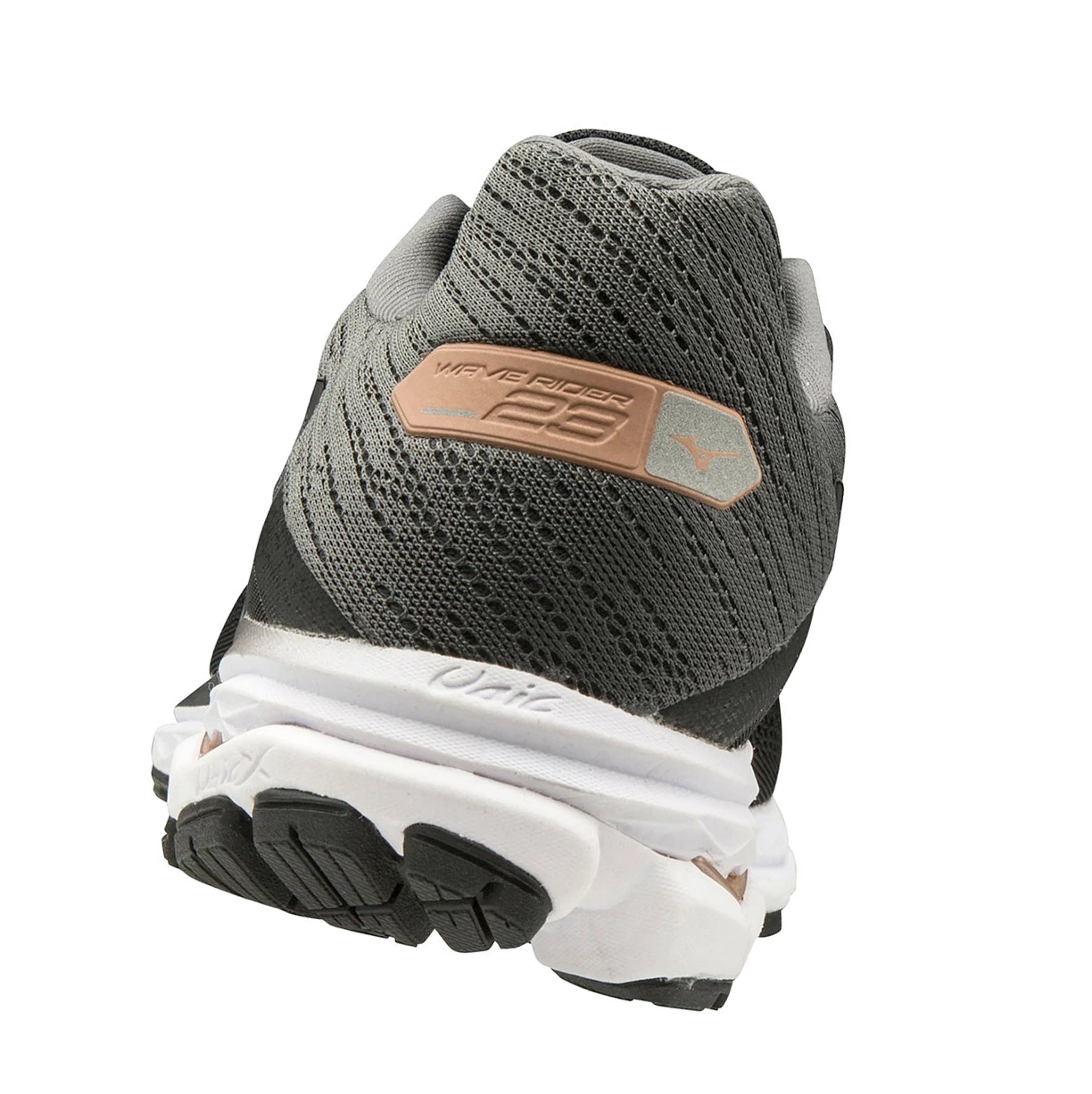 Black/Grey Mizuno Wave Rider 23 Women's Running Shoes | 812-IFHKQA