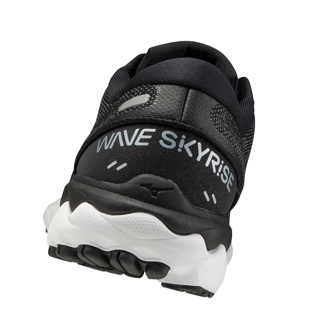 Black/Grey/White Mizuno Wave Skyrise 2 Men's Running Shoes | 782-QXHJMO