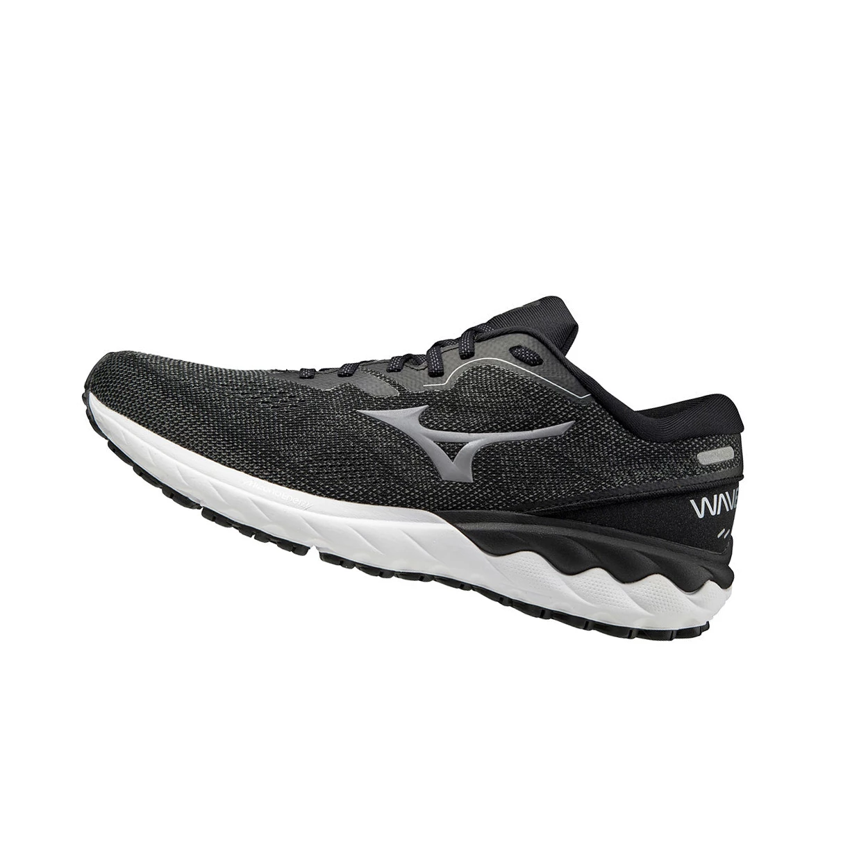 Black/Grey/White Mizuno Wave Skyrise 2 Men\'s Running Shoes | 782-QXHJMO