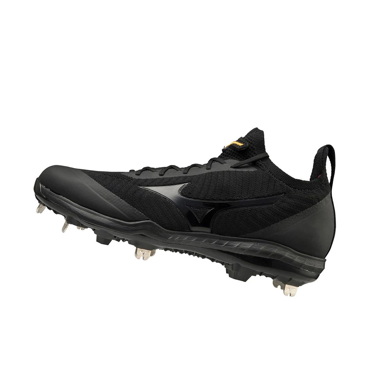 Black Mizuno Pro Dominant Knit Metal Men\'s Baseball Cleats | 529-RUPHVI