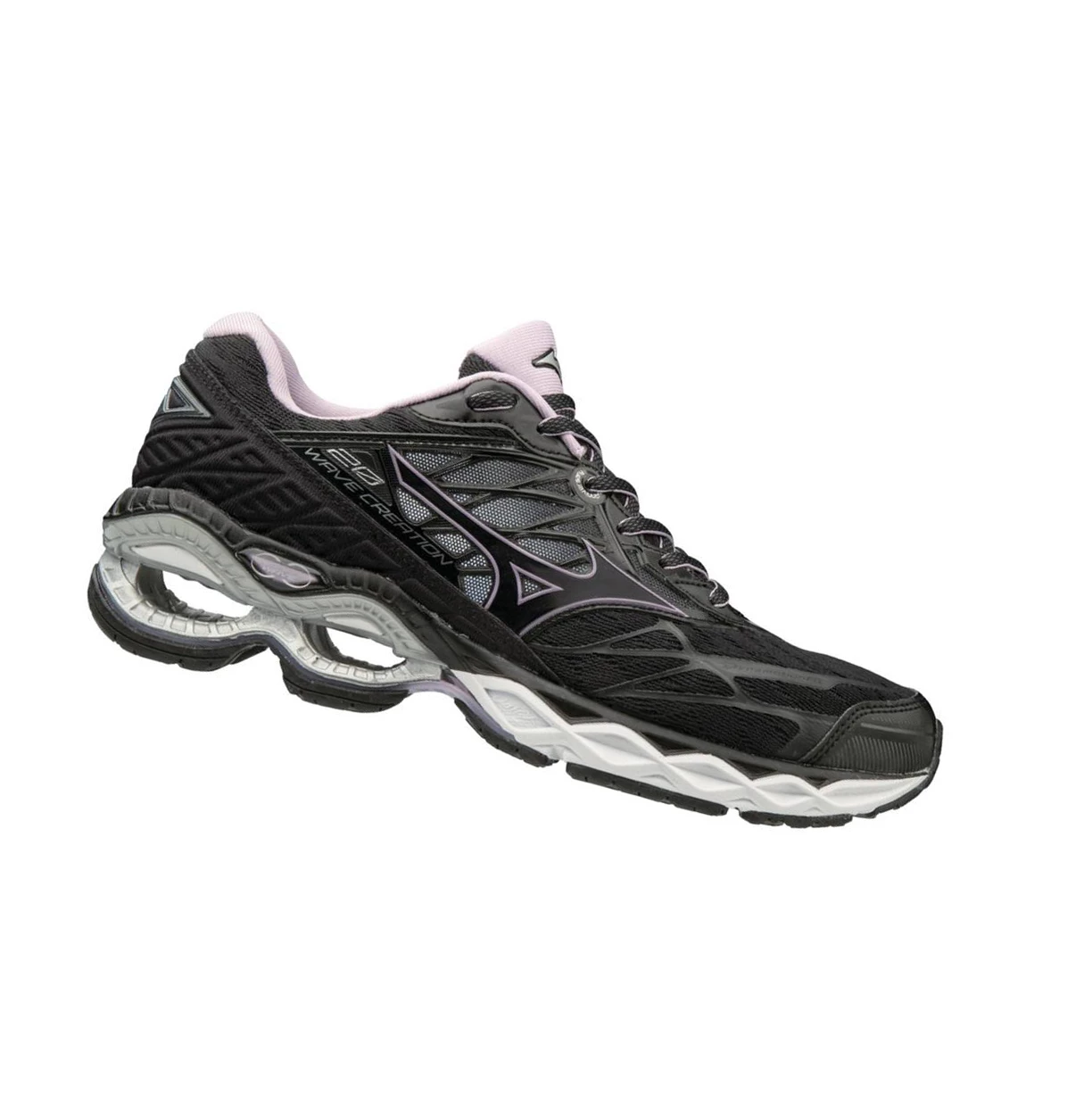 Black Mizuno Wave Creation 20 Women's Running Shoes | 253-GURHMQ