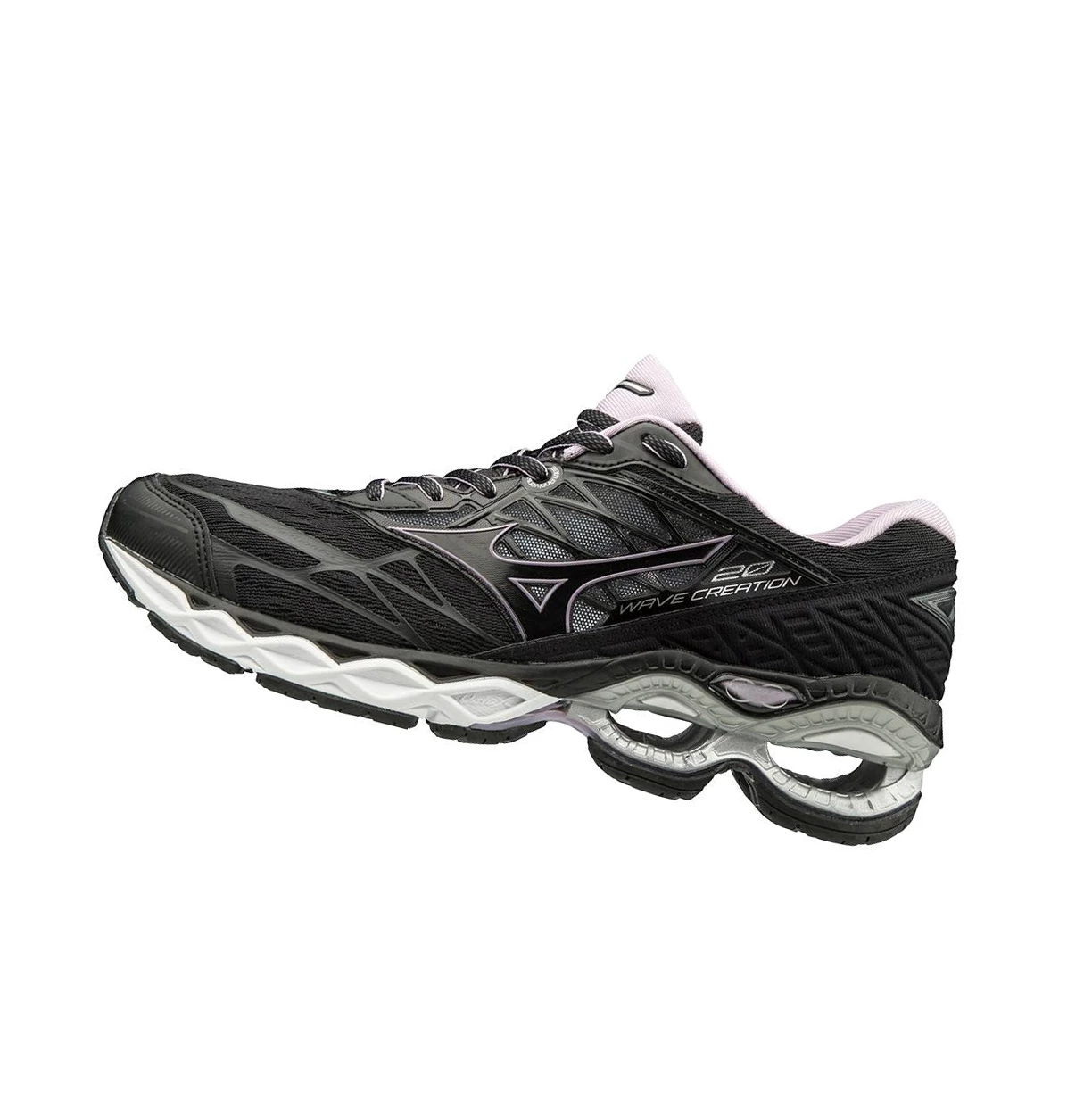 Black Mizuno Wave Creation 20 Women\'s Running Shoes | 253-GURHMQ