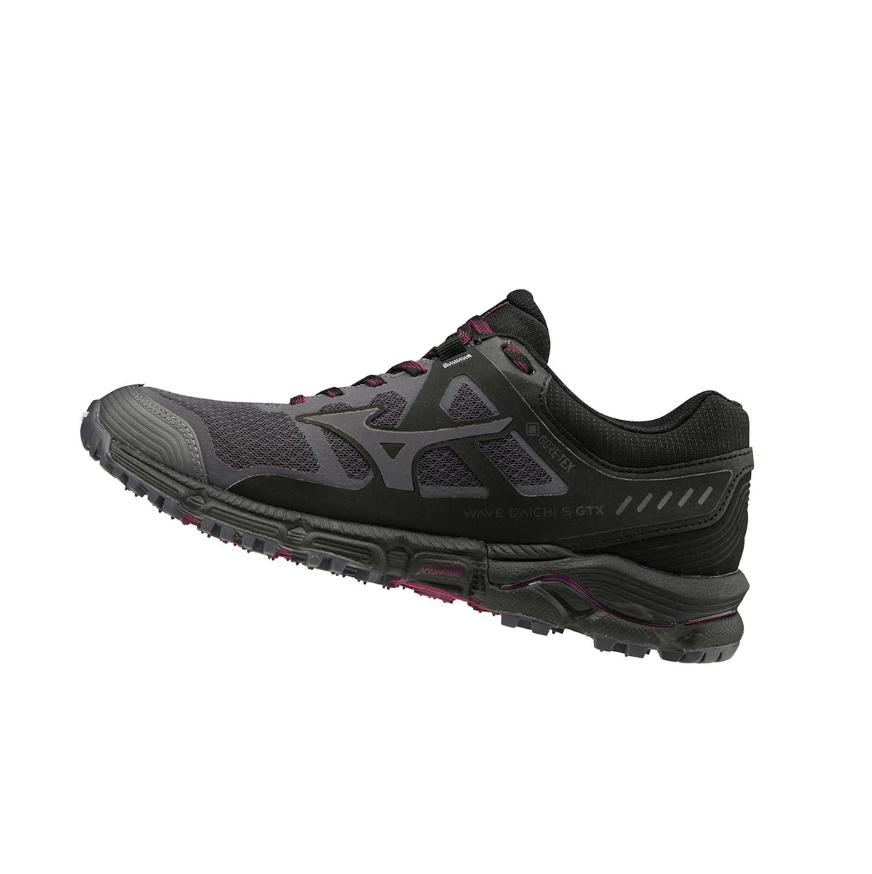 Black Mizuno Wave Daichi 5 Gtx Women\'s Trail Running Shoes | 623-FGYNDB