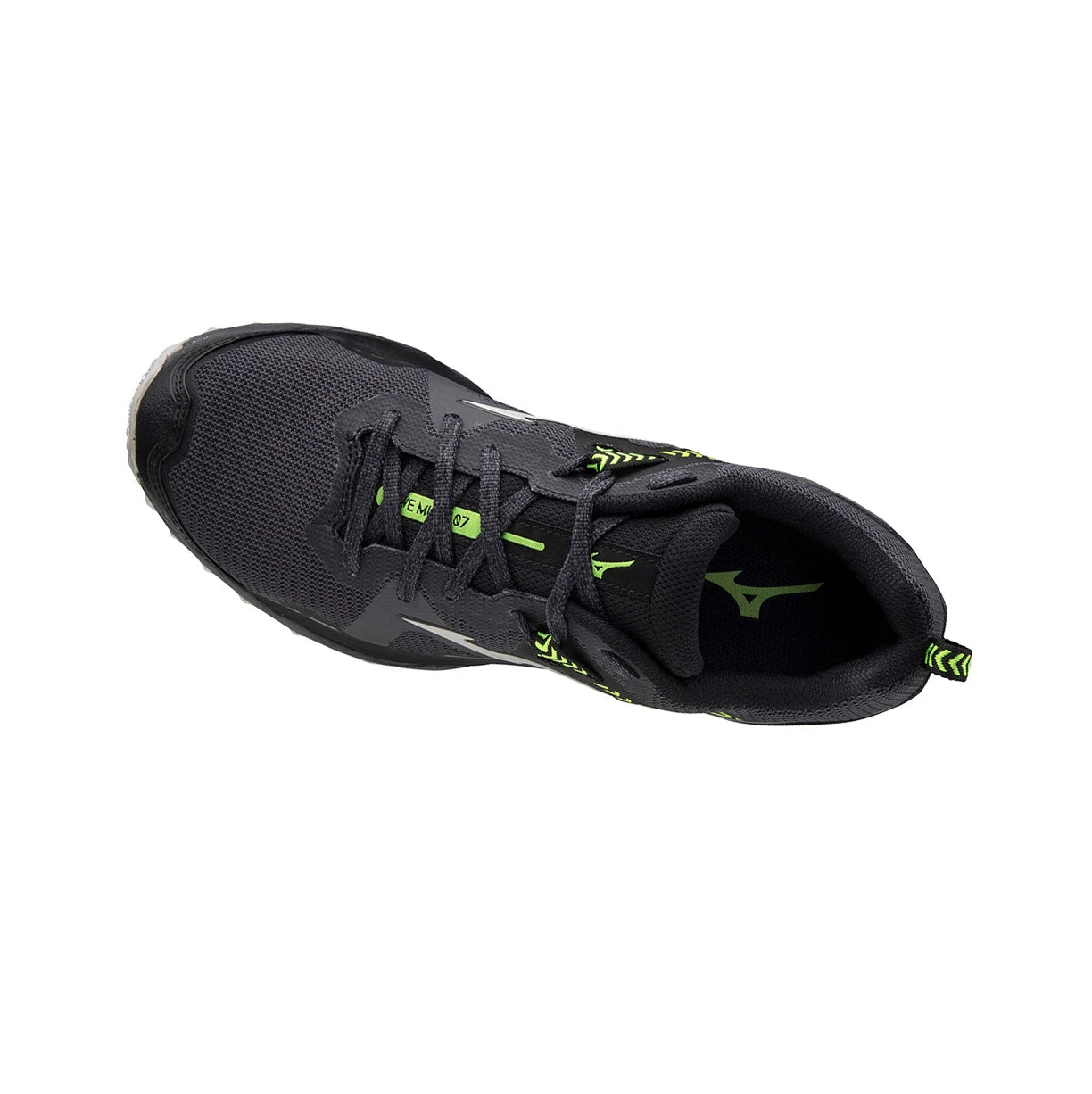 Black Mizuno Wave Mujin 7 Men's Trail Running Shoes | 253-PWTUHS