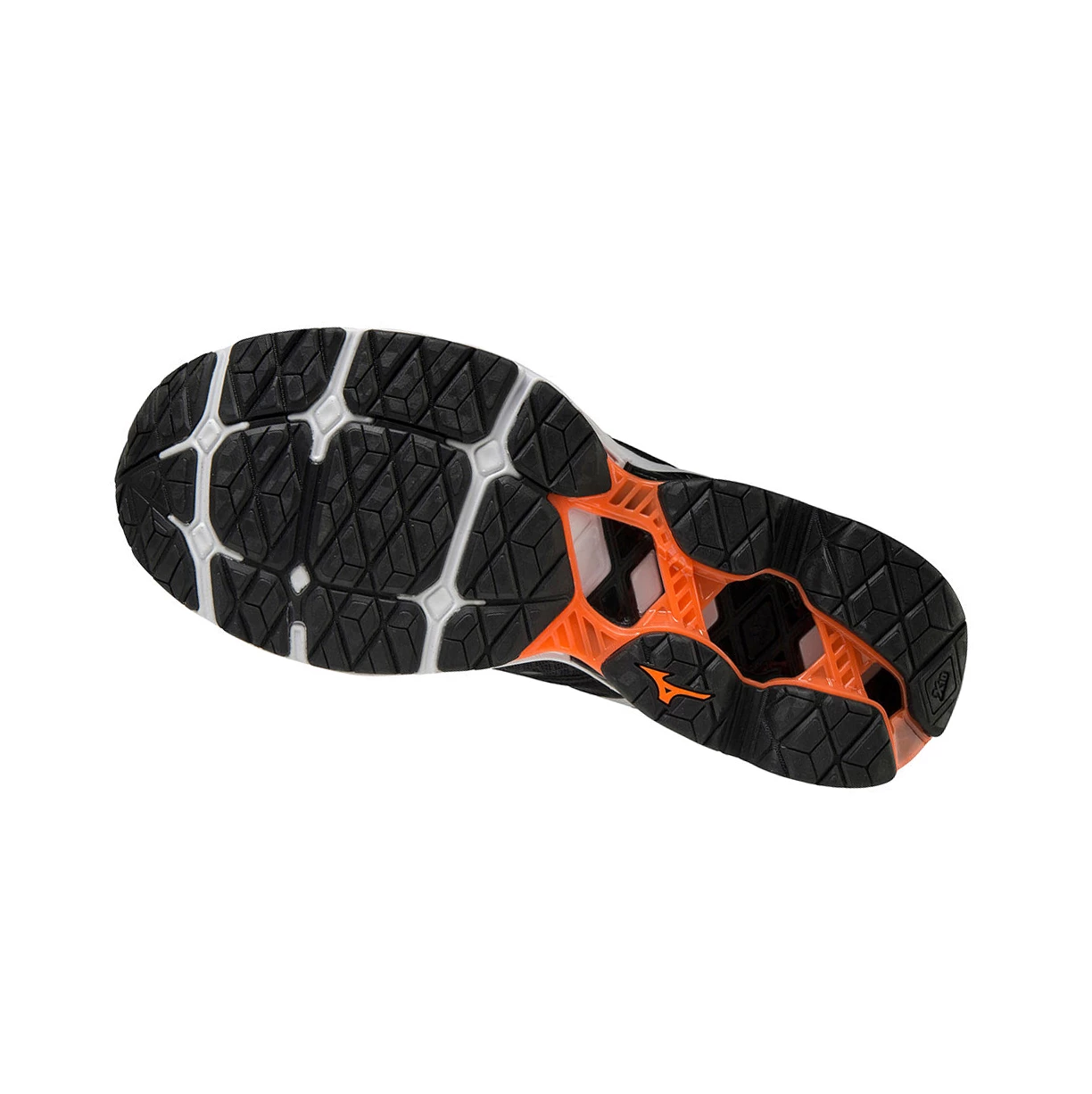 Black/ Orange Mizuno Wave Creation 21 Men's Running Shoes | 908-ITBPDF