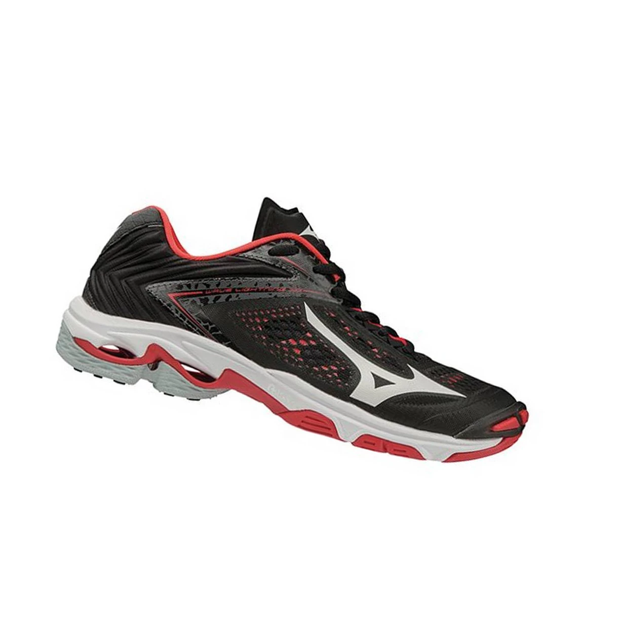 Black/Red Mizuno Wave Lightning Z5 Women's Volleyball Shoes | 185-CLKOGJ