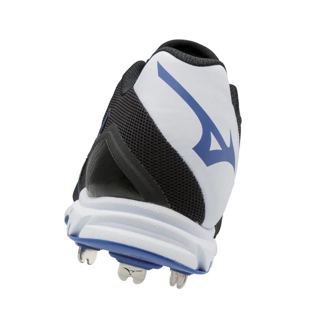 Black/Royal Mizuno 9-spike Dominant 2 Low Metal Men's Baseball Cleats | 591-CTHNEV