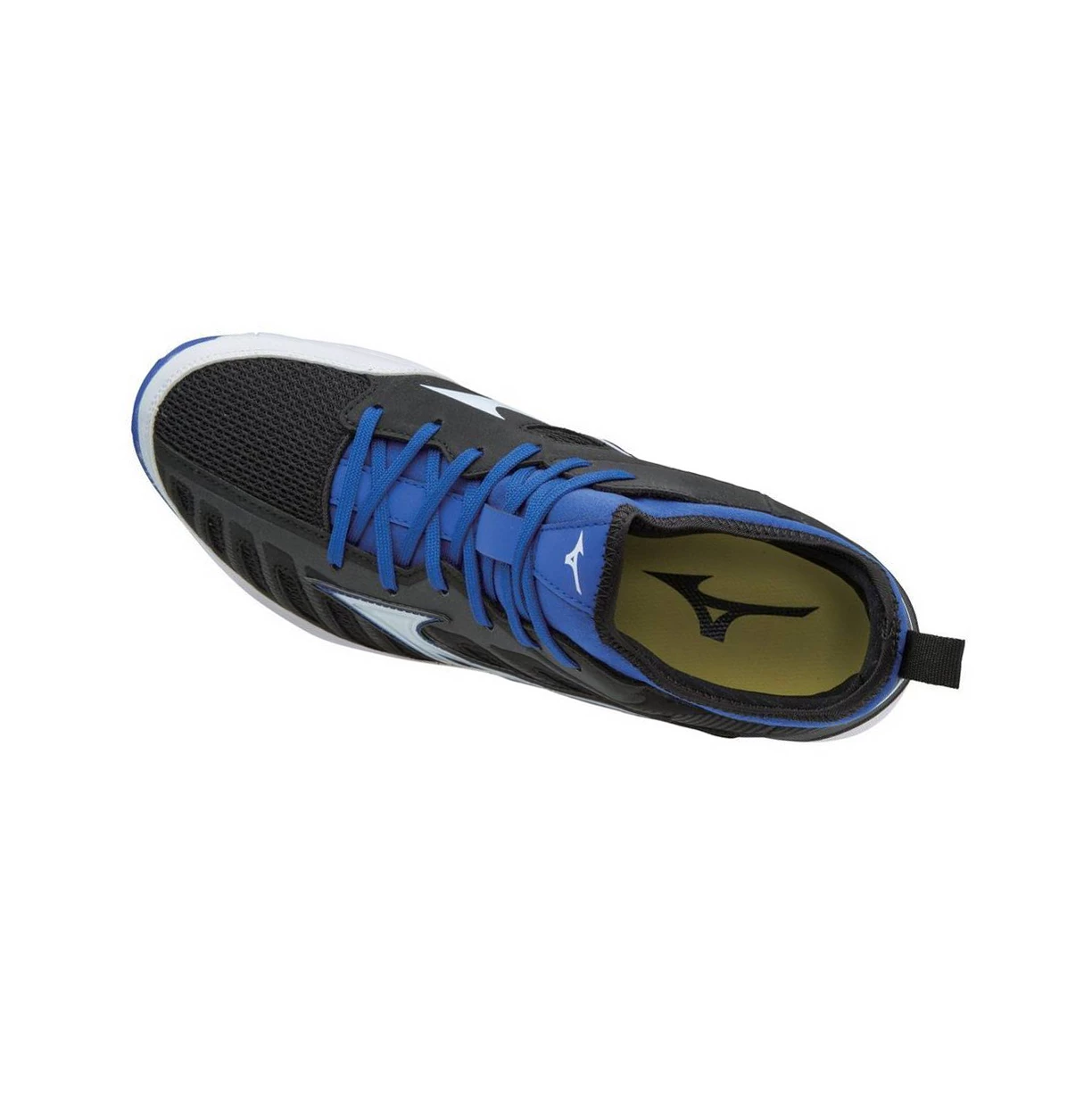 Black/Royal Mizuno Playerﾒs Trainer 2 Turf Men's Baseball Shoes | 087-QUNBJZ