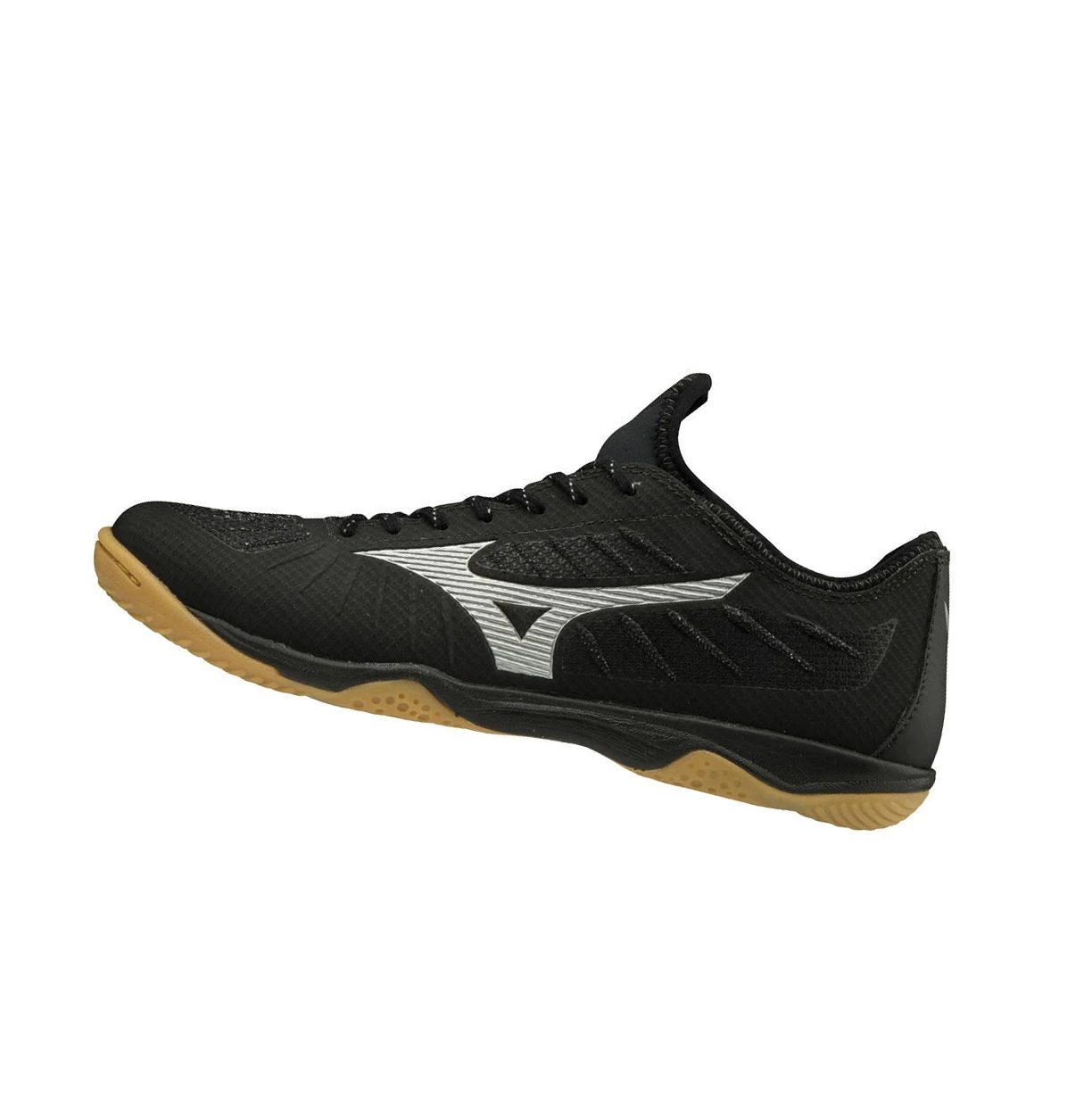 Black/Silver Mizuno Rebula Sala Elite In Women\'s Football Shoes | 287-WNBXYO