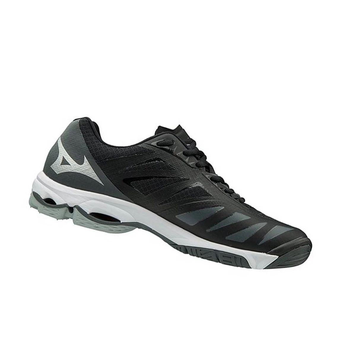 Black/Silver Mizuno Wave Lightning Z5 Men's Volleyball Shoes | 164-FXYQTS