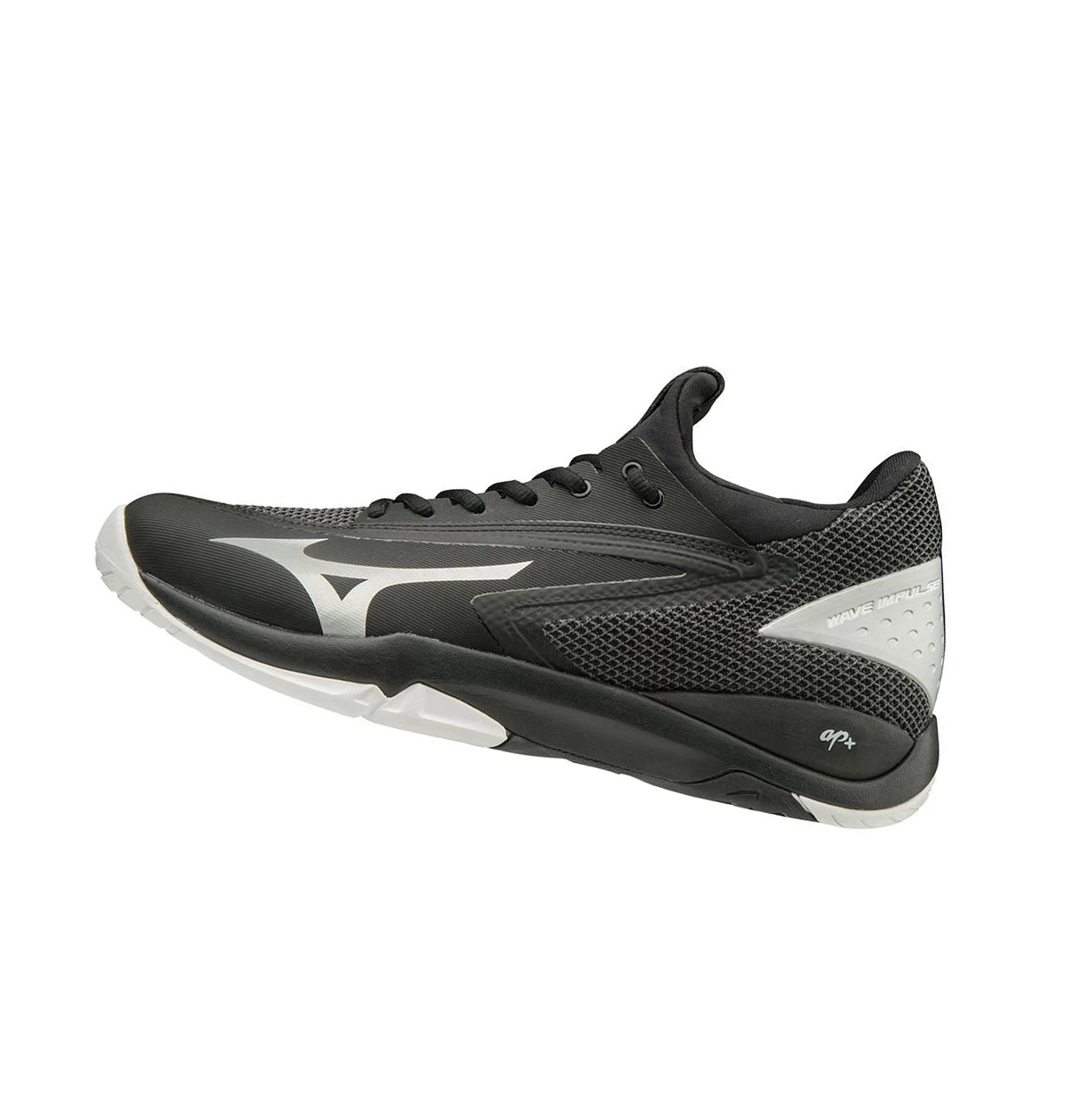 Black/Silver/White Mizuno Wave Impulse Ac Women\'s Tennis Shoes | 053-HVWEIM