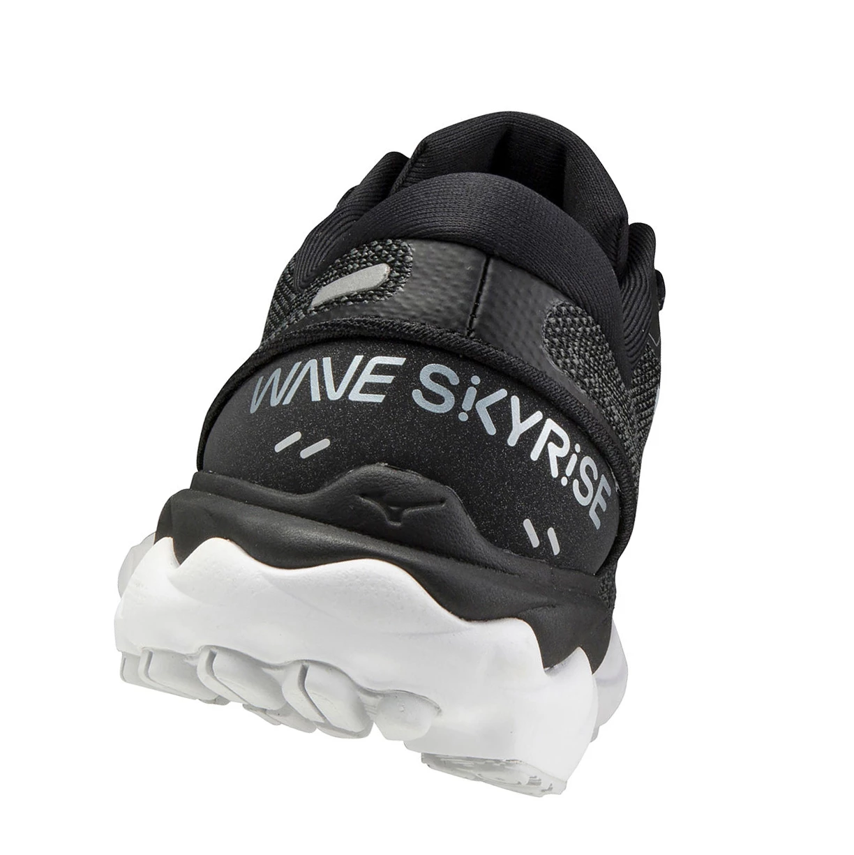 Black/Silver/White Mizuno Wave Skyrise 2 Women's Running Shoes | 783-XBCKRE