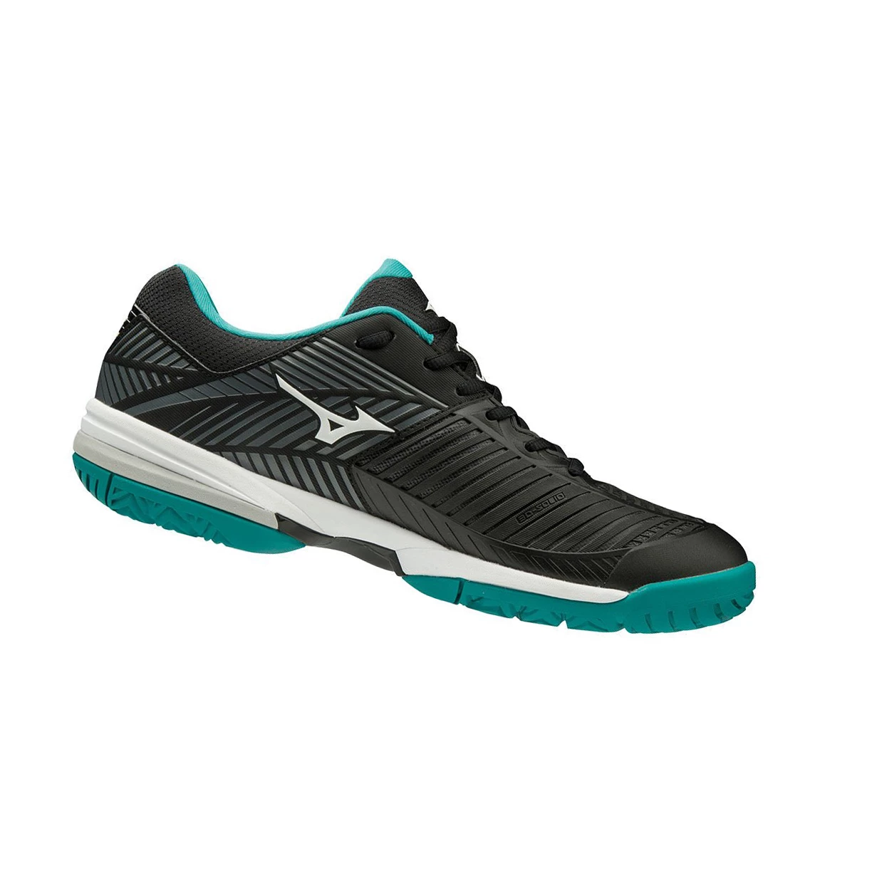 Black/White/Blue Mizuno Wave Exceed Tour 3 Ac Women's Tennis Shoes | 306-ZENRDP