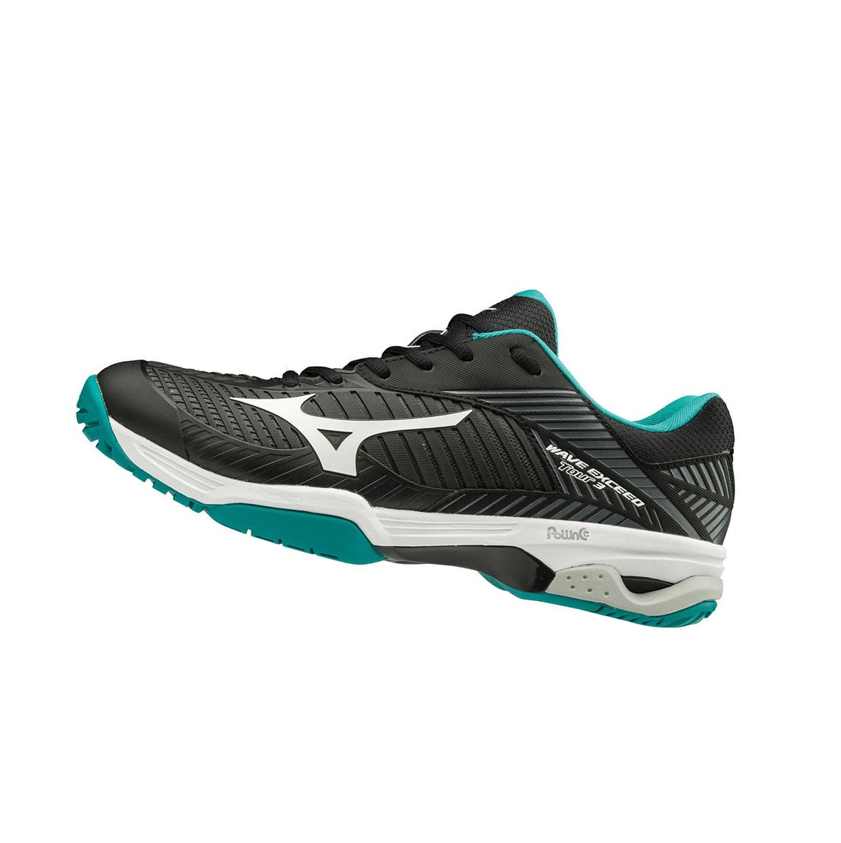 Black/White/Blue Mizuno Wave Exceed Tour 3 Ac Women\'s Tennis Shoes | 306-ZENRDP