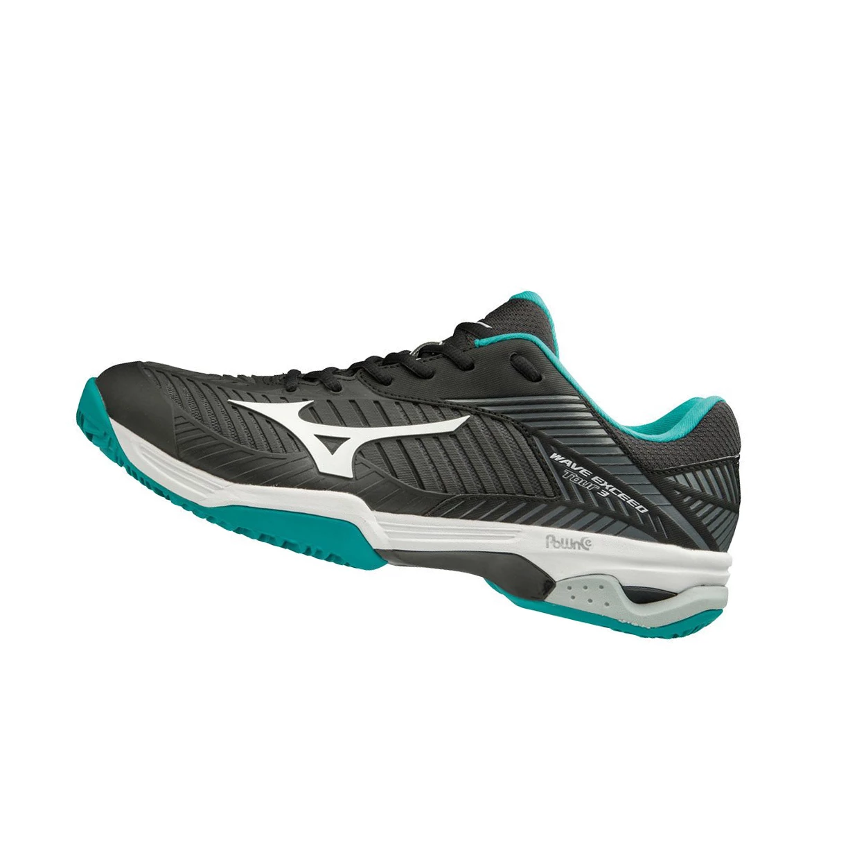 Black/White/Blue Mizuno Wave Exceed Tour 3cc Women\'s Tennis Shoes | 456-SFUOEJ