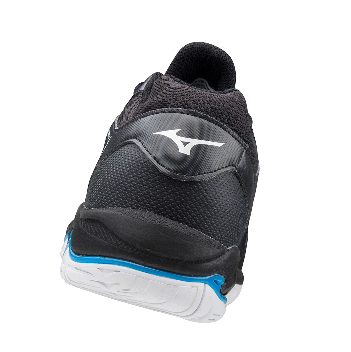 Black/White/Blue Mizuno Wave Phantom 2 Men's Handball Shoes | 902-MCAXBD