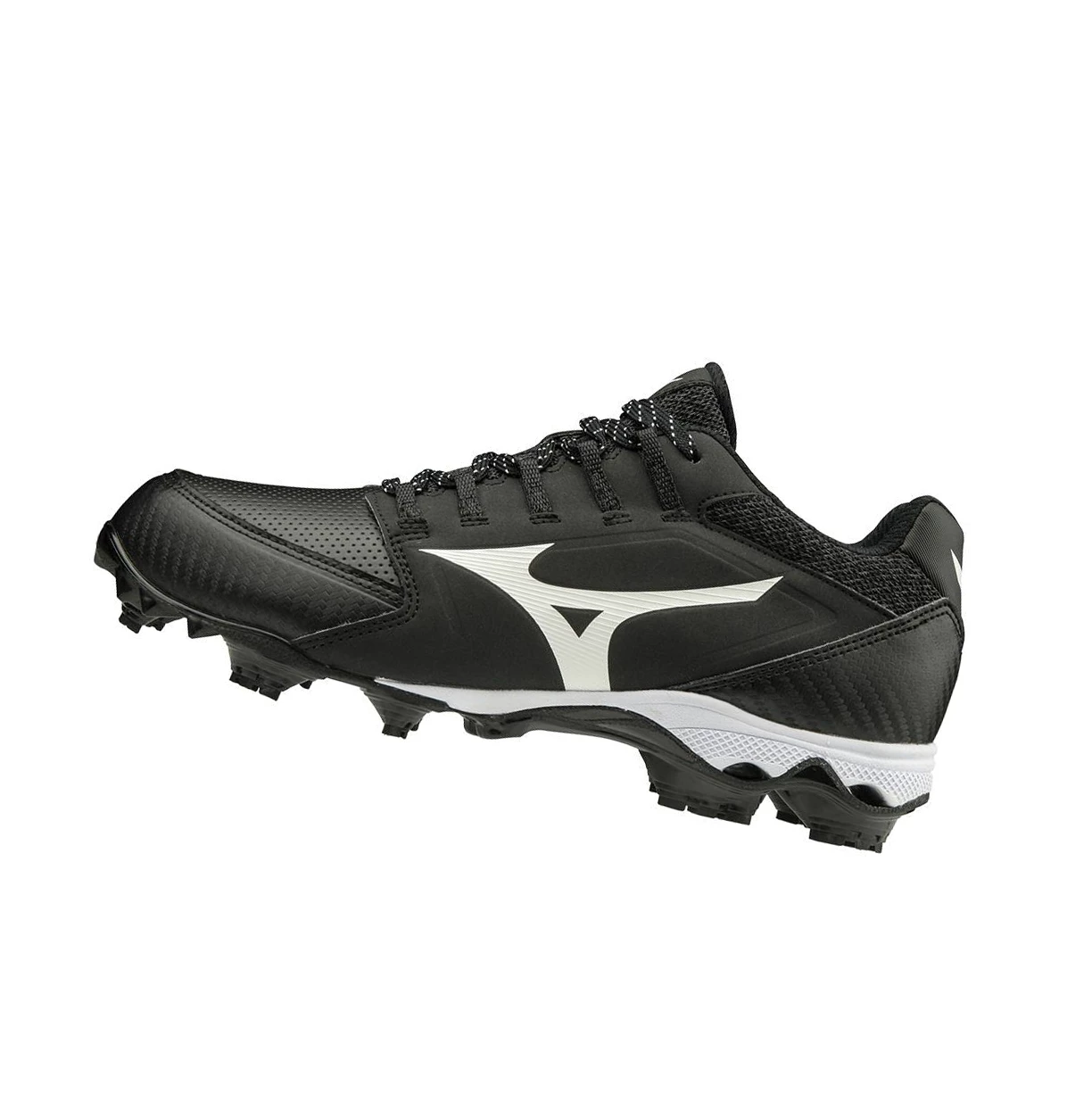 Black/White Mizuno 9-spike Advanced Finch Elite 4 Tpu Molded Women\'s Softball Cleats | 460-CNXAIB