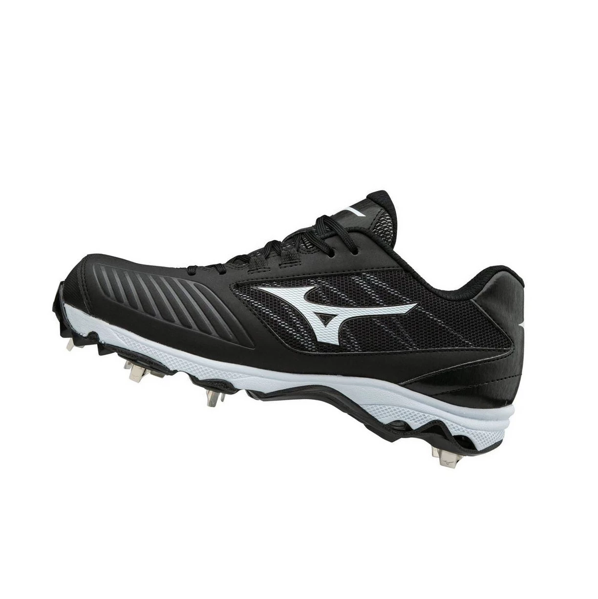 Black/White Mizuno 9-spike Advanced Sweep 4 Low Metal Women\'s Softball Cleats | 159-USTOWY