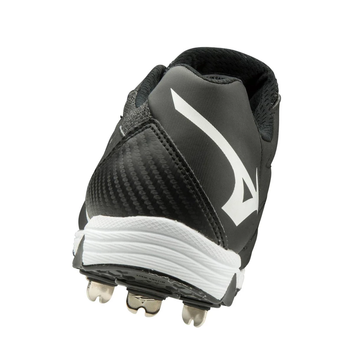 Black/White Mizuno 9-spike Swift 6 Low Metal Women's Softball Cleats | 784-NXBDSL