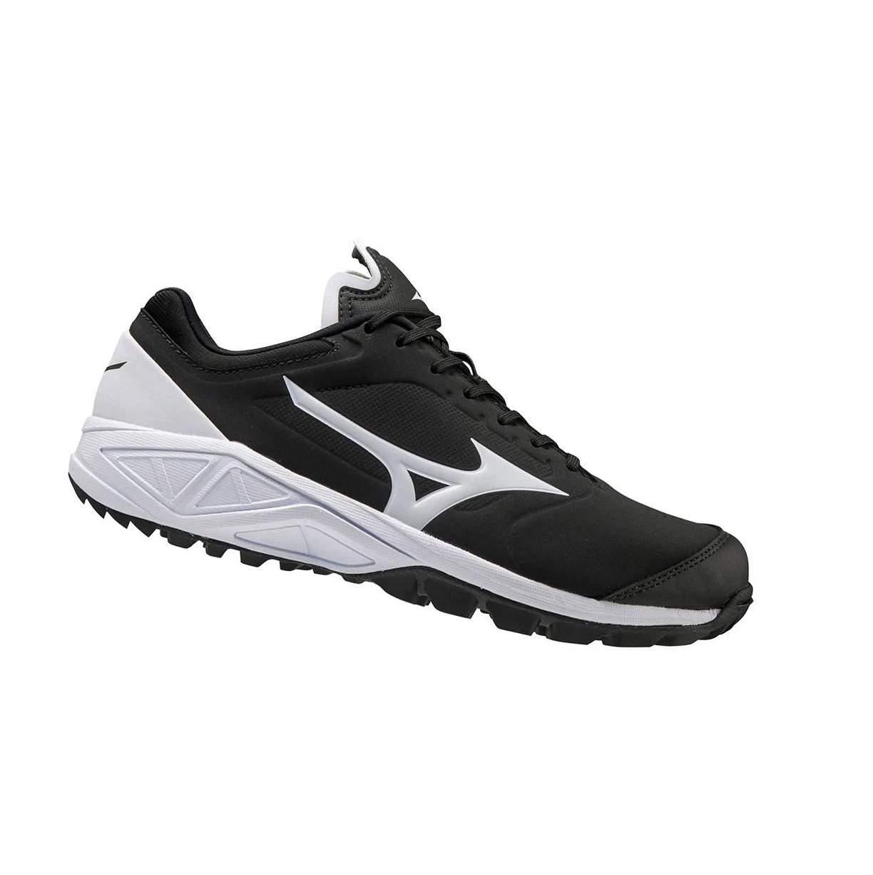 Black/White Mizuno Dominant 3 All Surface Turf Women's Baseball Shoes | 482-ZNIODH