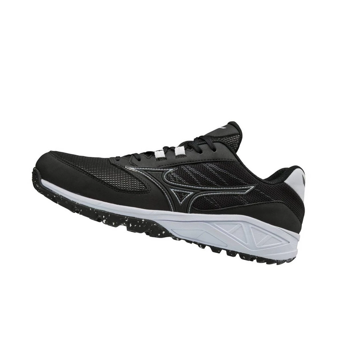 Black/White Mizuno Dominant All Surface Turf Women\'s Softball Cleats | 218-JYXAHS