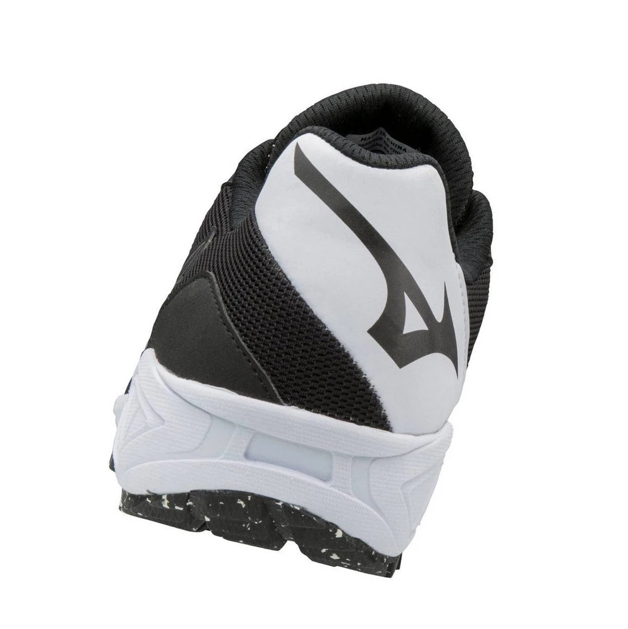 Black/White Mizuno Dominant All Surface Low Turf Men's Baseball Shoes | 436-PEJZVS