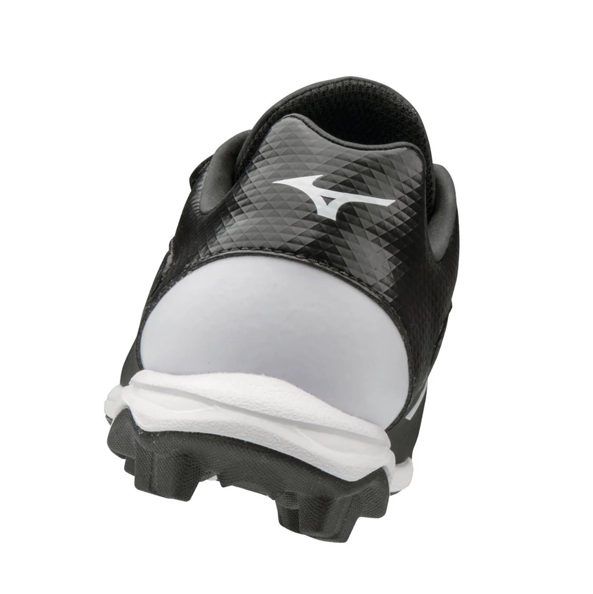 Black/White Mizuno Finch Select Nine Molded Women's Softball Cleats | 769-YQCANZ