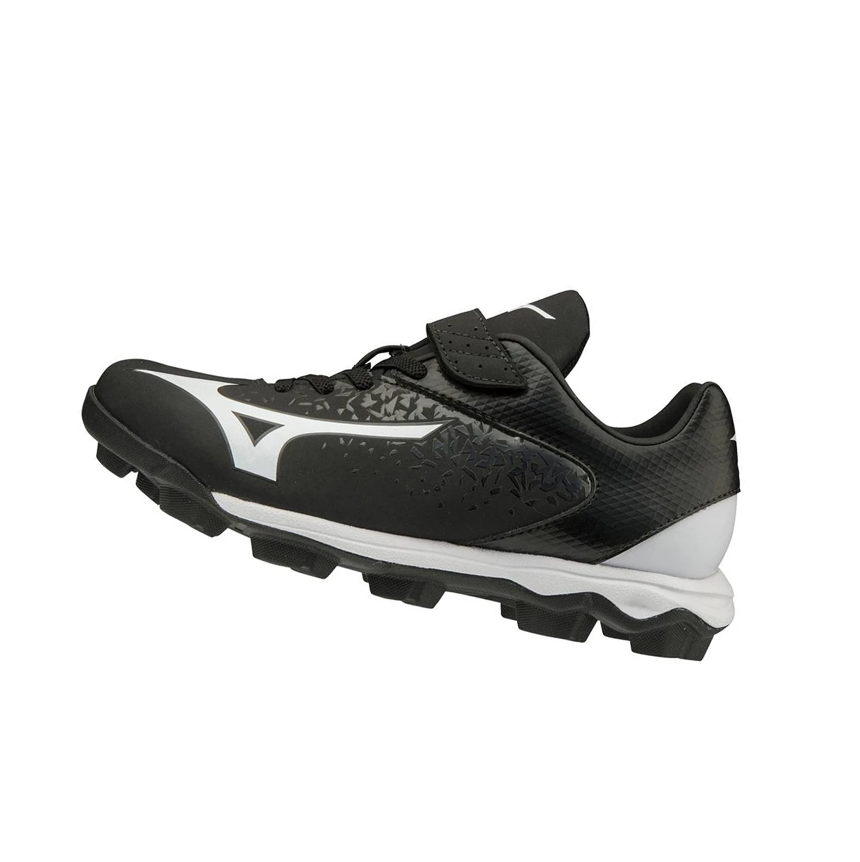 Black/White Mizuno Finch Select Nine Molded Women\'s Softball Cleats | 769-YQCANZ