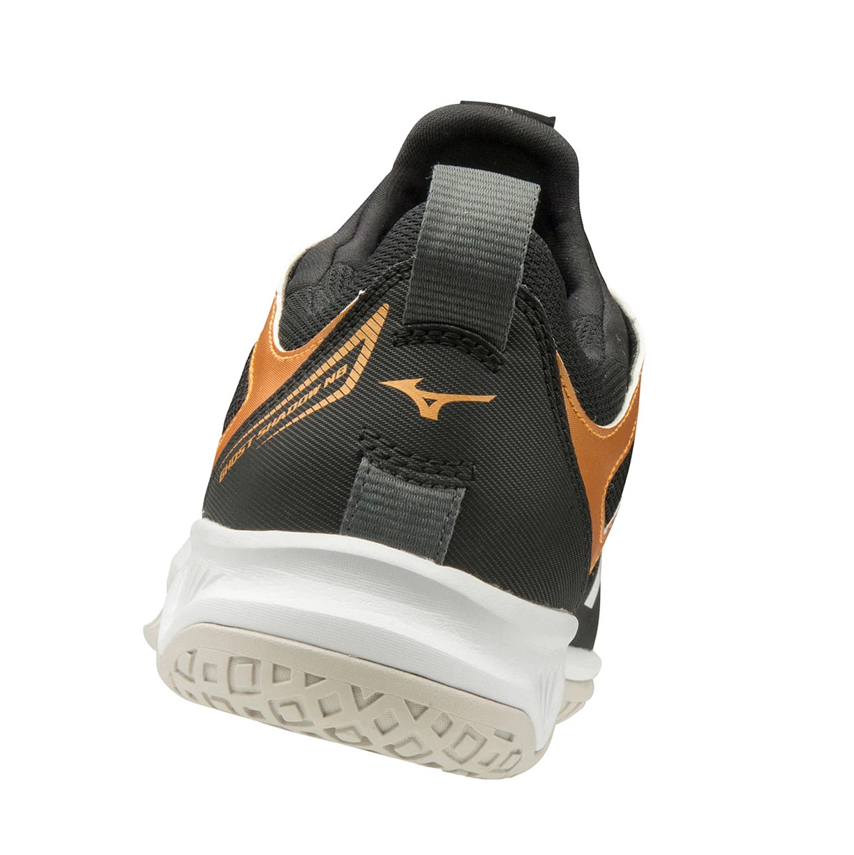 Black/White Mizuno Ghost Shadow Nb Women's Netball Shoes | 280-GDRZAX