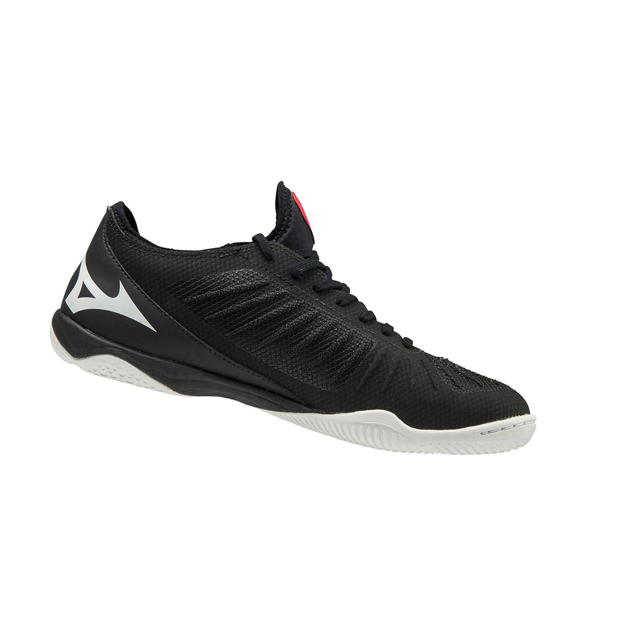 Black/White Mizuno Rebula Sala Elite Indoor Men's Football Shoes | 290-RXYCOT