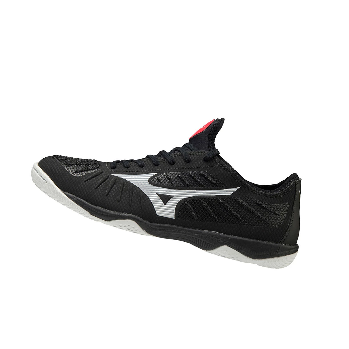 Black/White Mizuno Rebula Sala Elite Indoor Men\'s Football Shoes | 290-RXYCOT