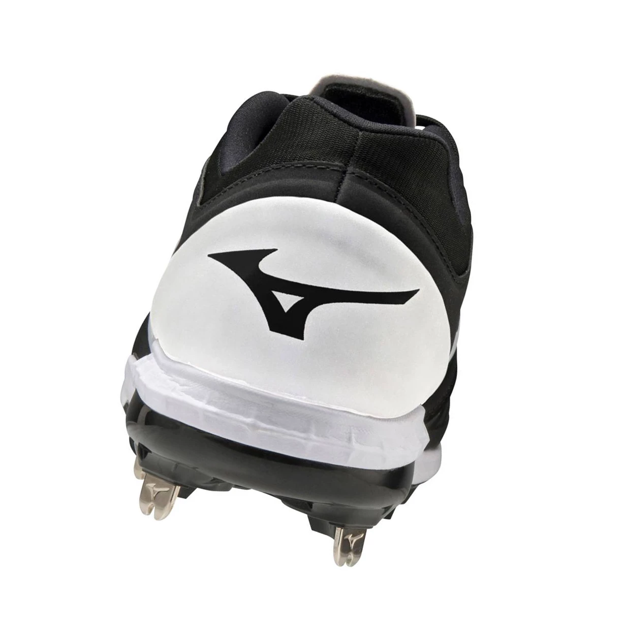 Black/White Mizuno Sweep 5 Low Metal Women's Softball Cleats | 327-NFAKYQ