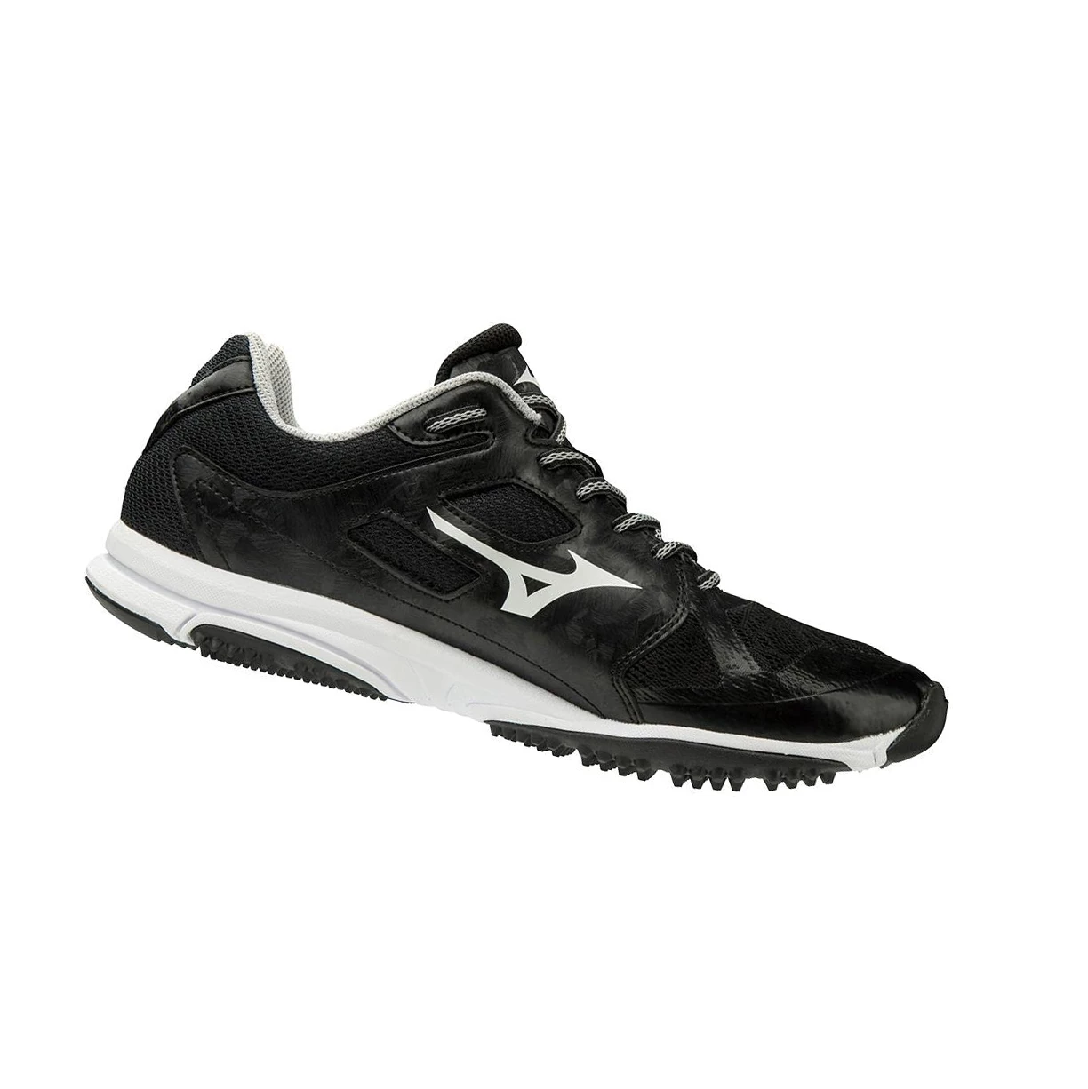 Black/White Mizuno Utility Men's Baseball Shoes | 432-WXCLDM