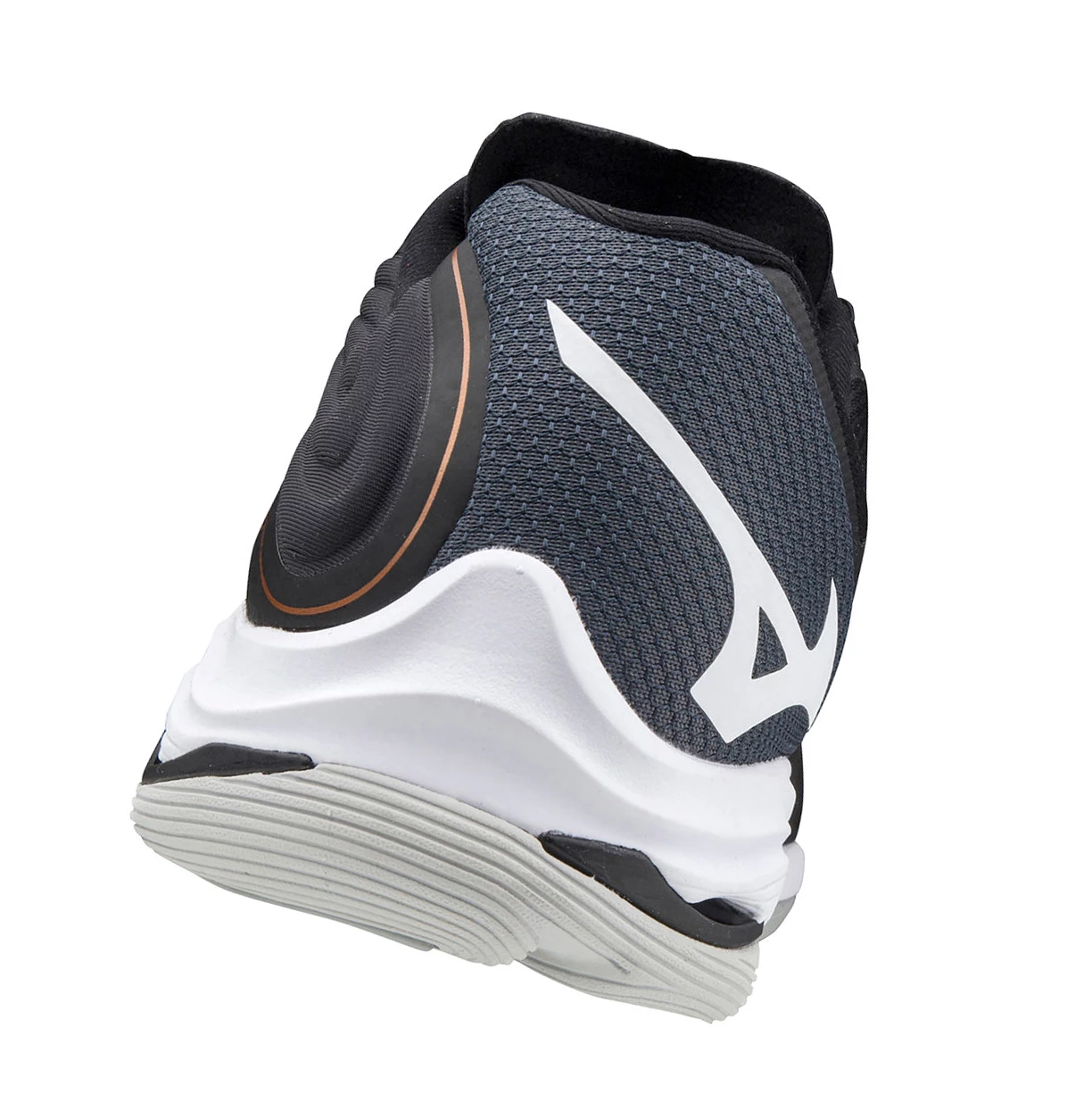 Black/White Mizuno Wave Lightning Z6 Men's Volleyball Shoes | 391-OKUTRD