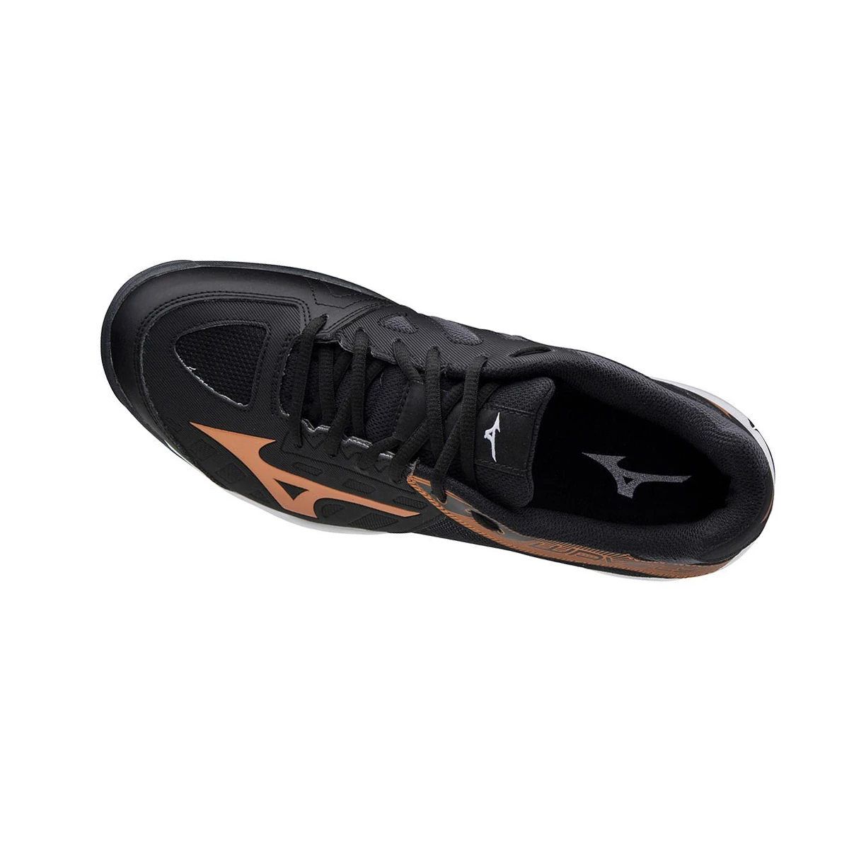 Black/White Mizuno Wave Lynx Men's Hockey Shoes | 943-AZODXF