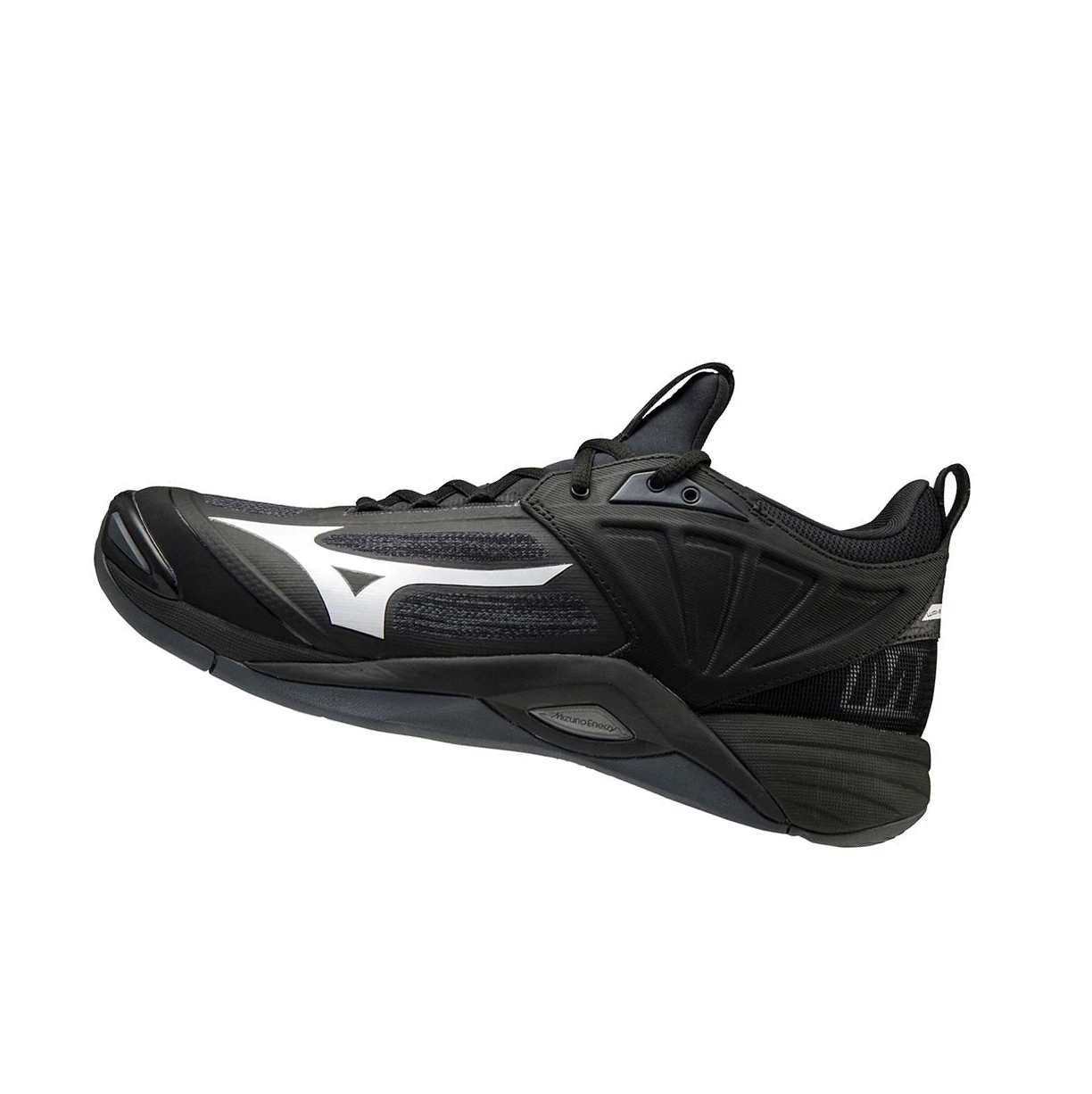 Black/White Mizuno Wave Momentum 2 Women\'s Volleyball Shoes | 579-VERBNA