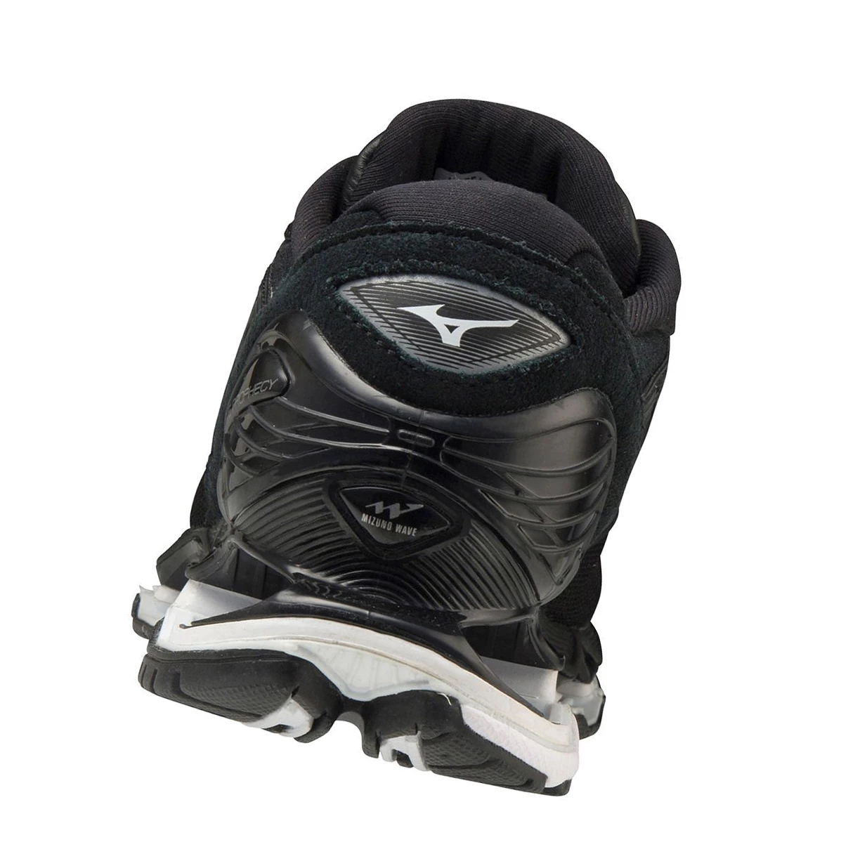 Black/White Mizuno Wave Prophecy Ls Kuro Women's Trainers | 164-VBGPEL