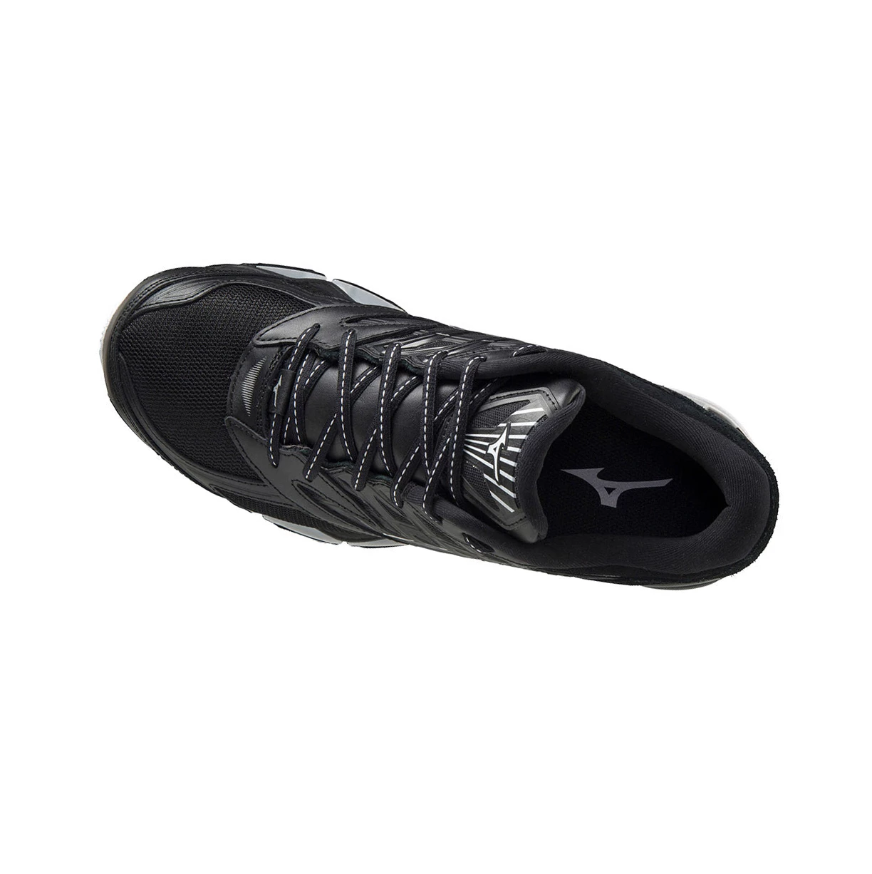 Black/White Mizuno Wave Prophecy Ls Kuro Men's Trainers | 870-NDYCEJ