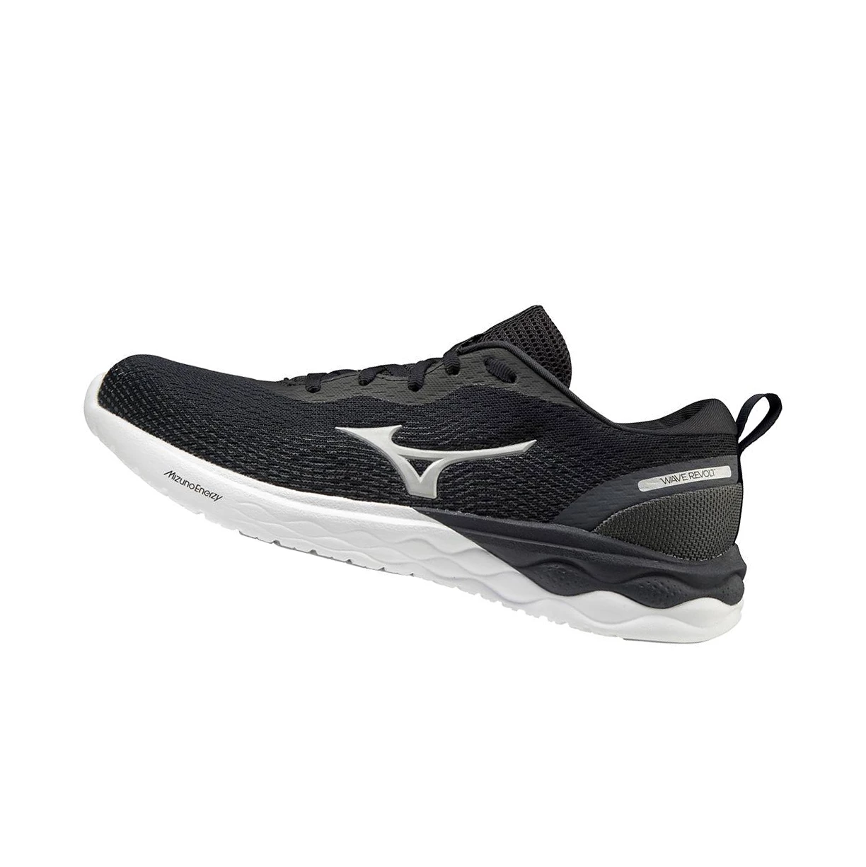 Black/White Mizuno Wave Revolt Women\'s Training Shoes | 518-EPSKBV