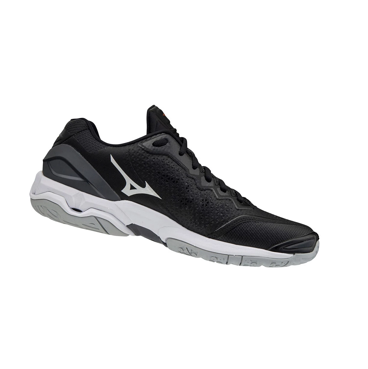 Black/White Mizuno Wave Stealth V Men's Handball Shoes | 926-OFCUPE